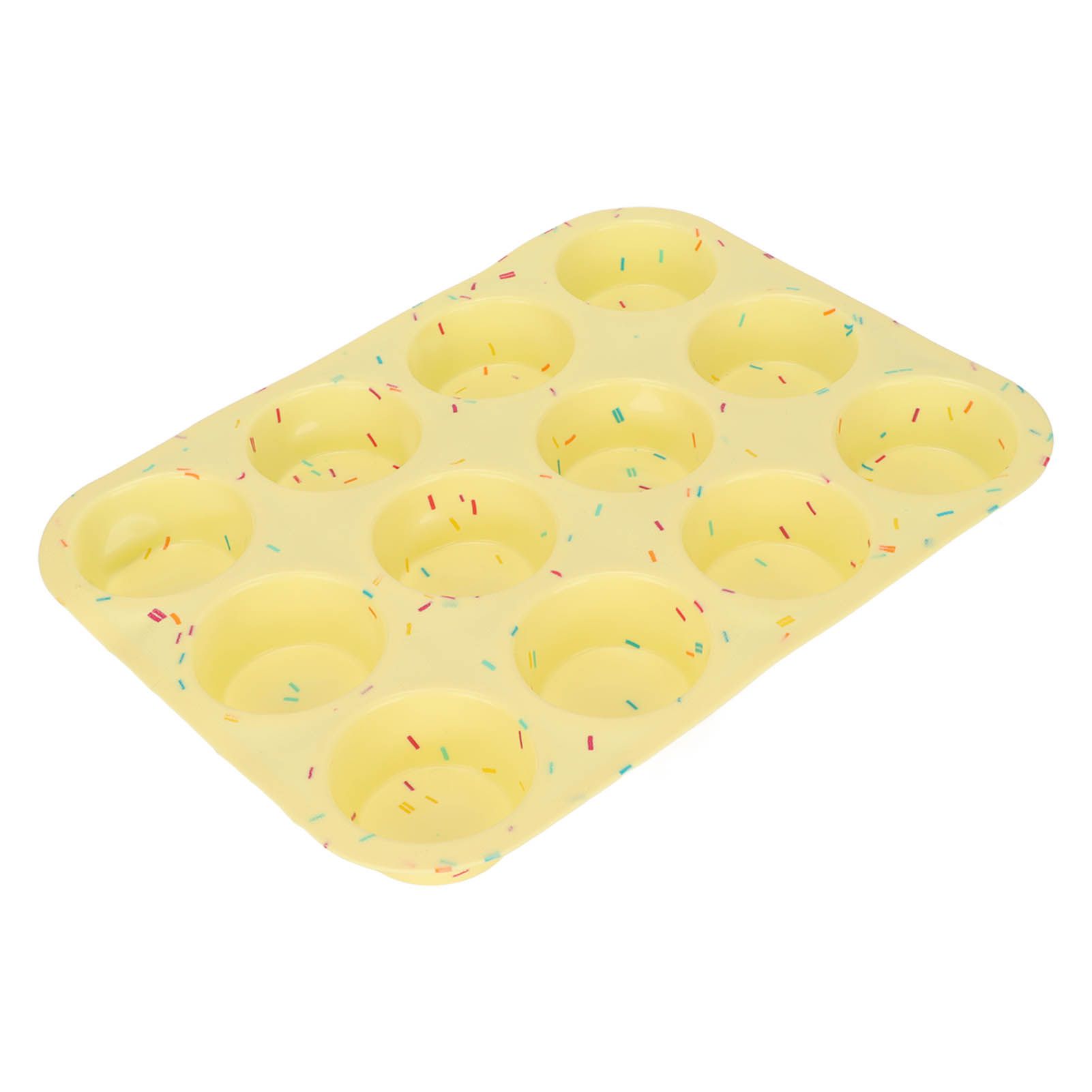 Silicone Baking Mold 12 Compartments Multipurpose Round Easter Egg Silicone view 3