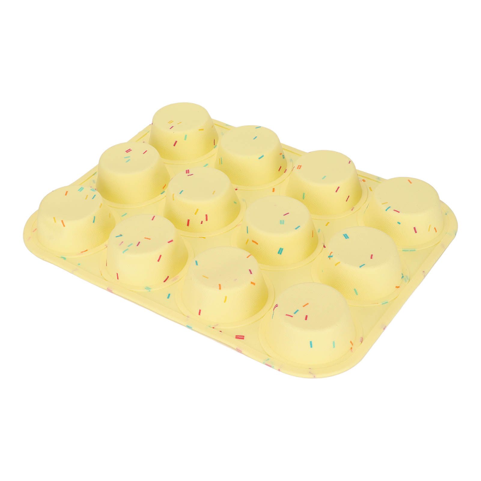 Silicone Baking Mold 12 Compartments Multipurpose Round Easter Egg Silicone view 9