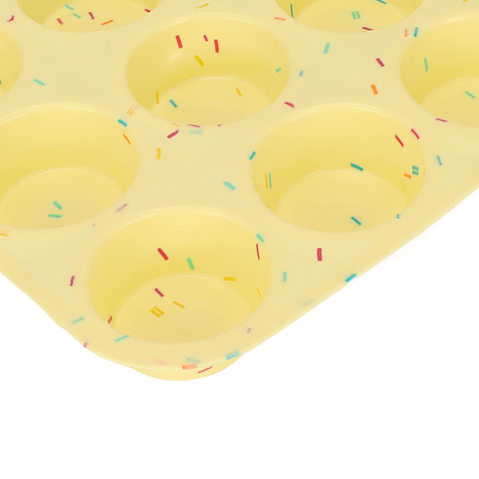 Silicone Baking Mold 12 Compartments Multipurpose Round Easter Egg Silicone view 13
