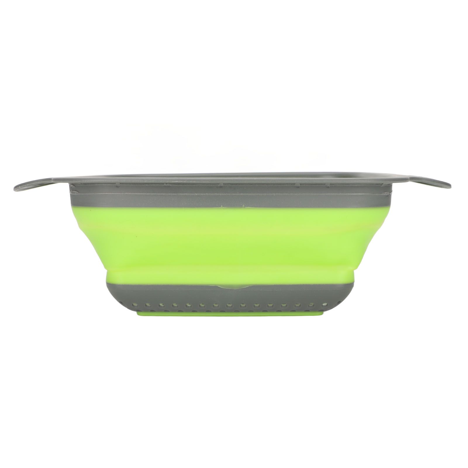 Folding Drain Basket Foldable Durable PP TPR Strong Bearing Draining Hole view 3