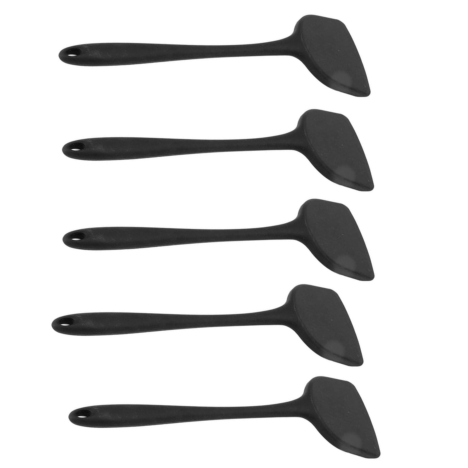 5Pcs Cooking Spatula with Hanging Hole Ergonomic Prevent Scalding Chinese view 9