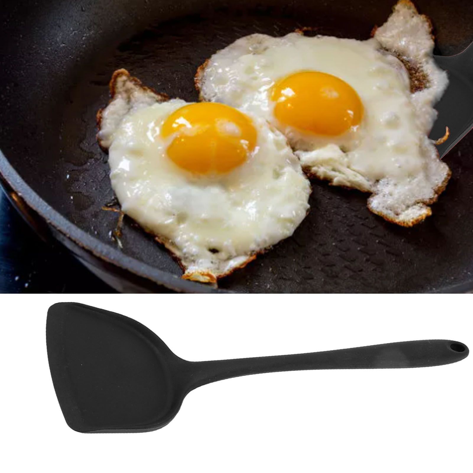5Pcs Cooking Spatula with Hanging Hole Ergonomic Prevent Scalding Chinese view 15