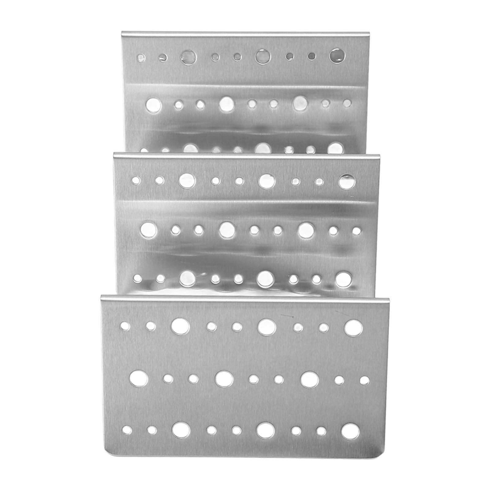 Taco Holder Round Holes Stainless Steel Taco Holder Stand Dishwasher Oven and view 10
