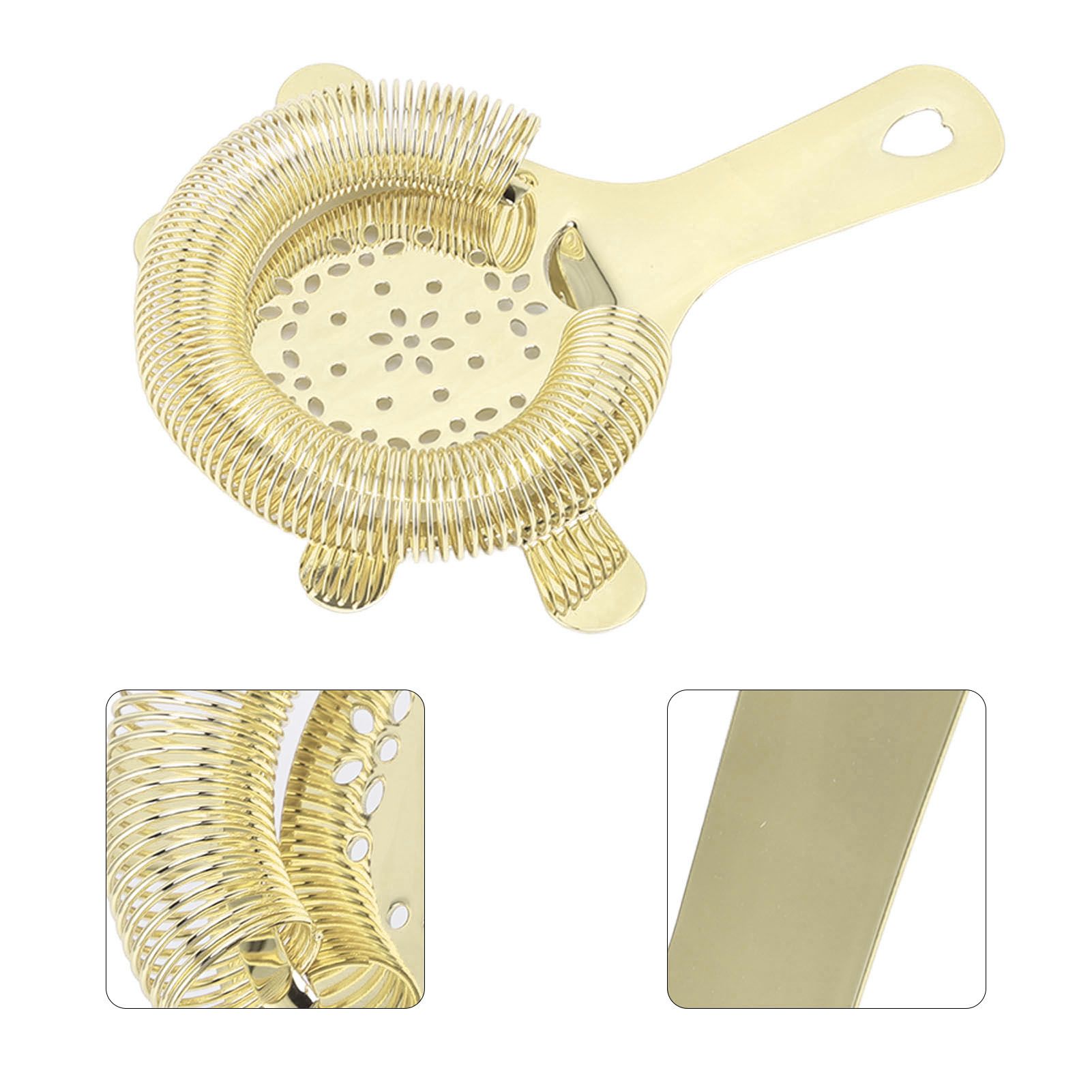 Cocktail Strainer Wintersweet Type Stainless Steel Bar Strainer Bartender Ice view 11