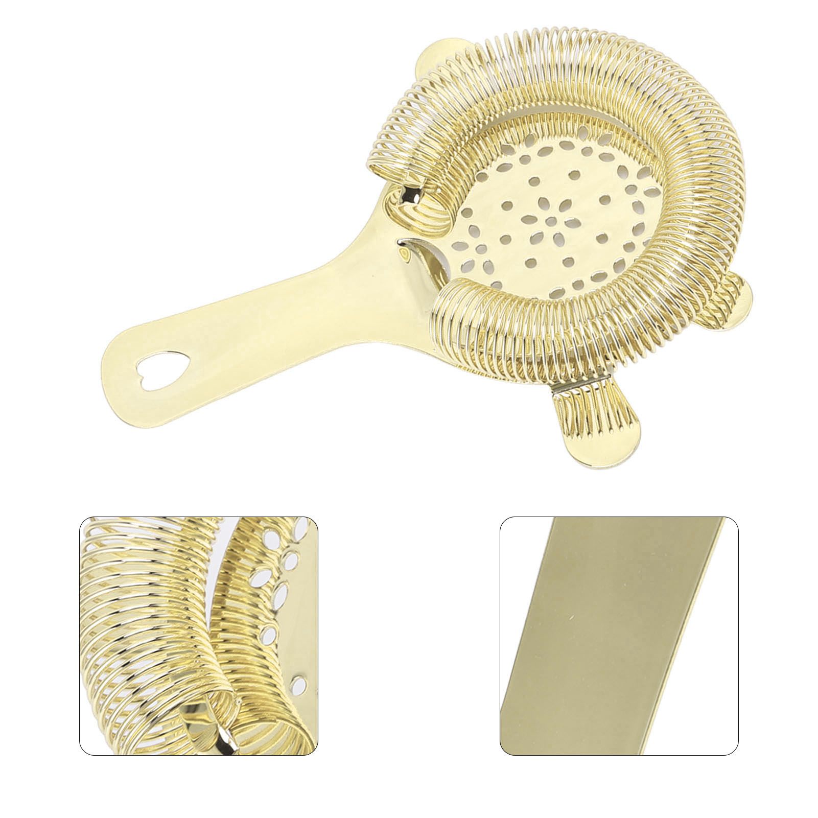 Cocktail Strainer Wintersweet Type Stainless Steel Bar Strainer Bartender Ice view 12