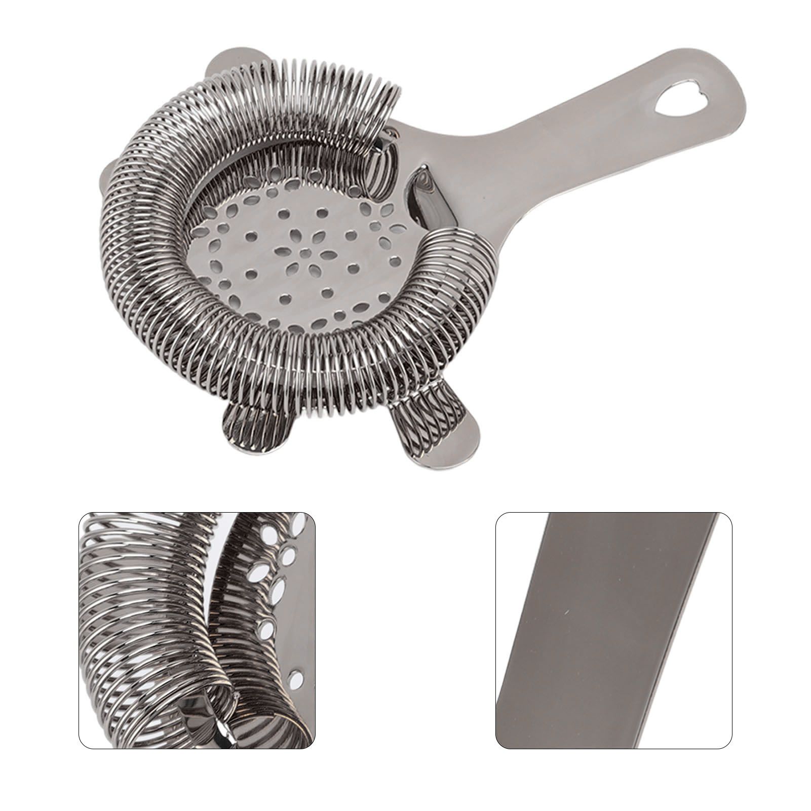 Cocktail Strainer Wintersweet Type Stainless Steel Bar Strainer Bartender Ice view 10
