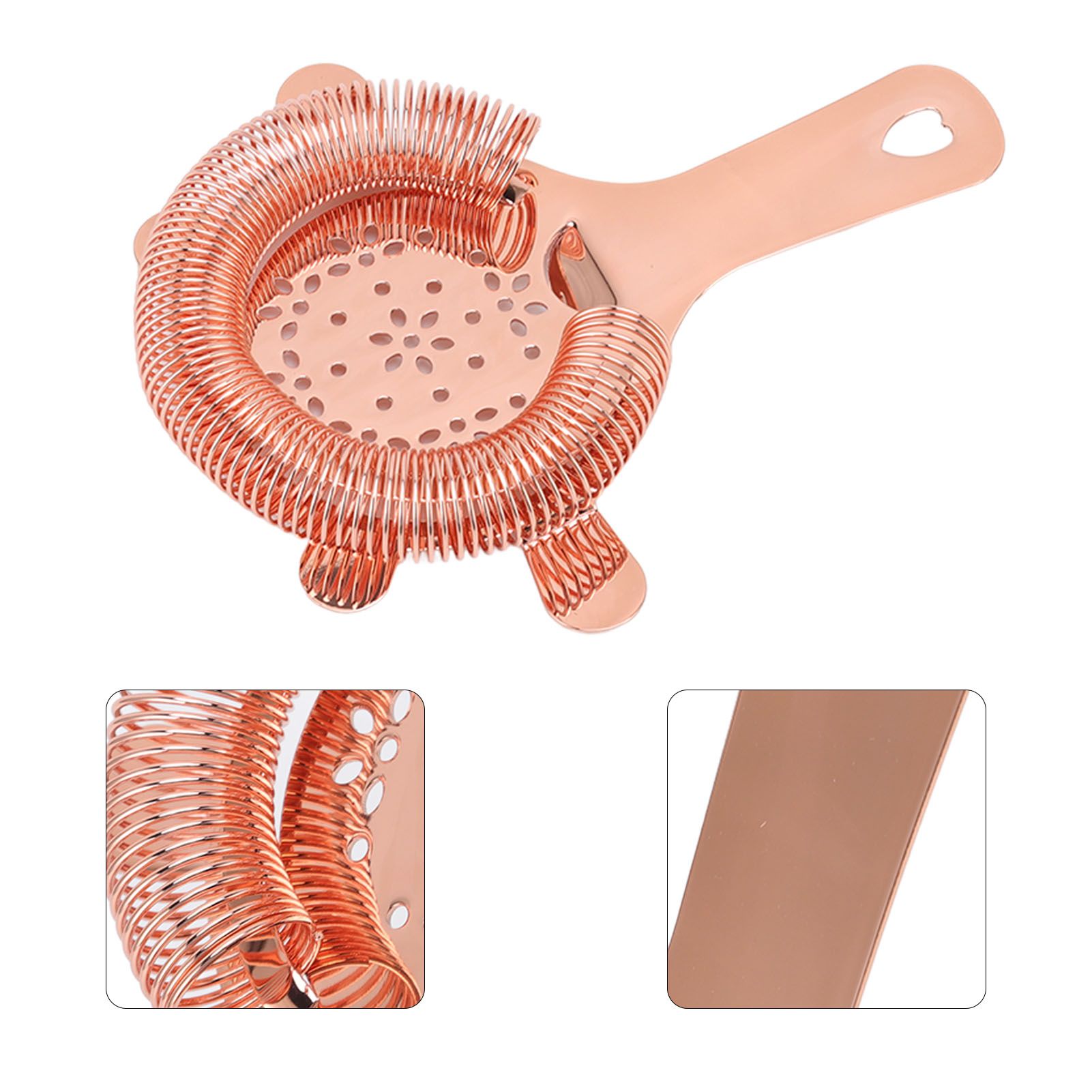 Cocktail Strainer Wintersweet Type Stainless Steel Bar Strainer Bartender Ice view 11