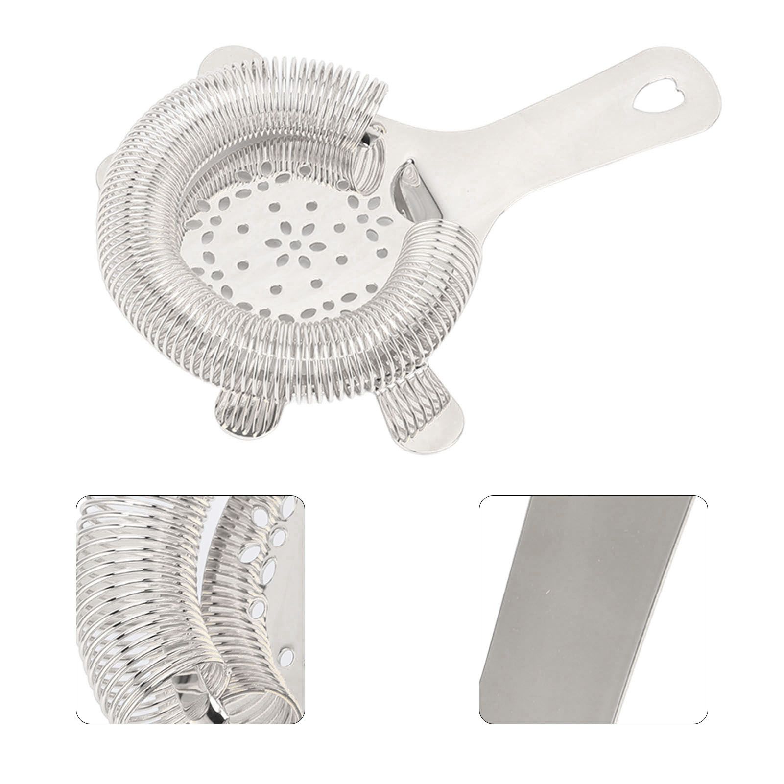 Cocktail Strainer Wintersweet Type Stainless Steel Bar Strainer Bartender Ice view 12
