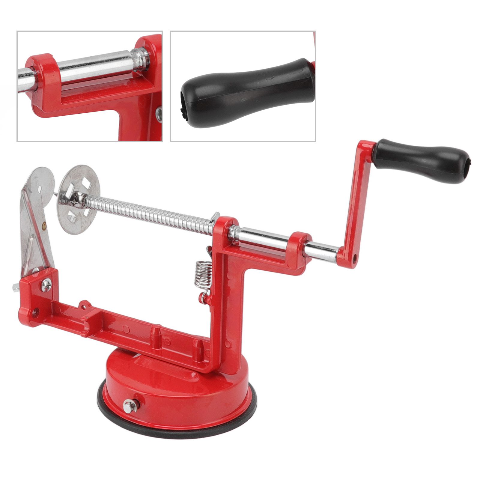 Potato Spiral Cutter Multifunctional Manual Rotating Stainless Steel Blade view 8