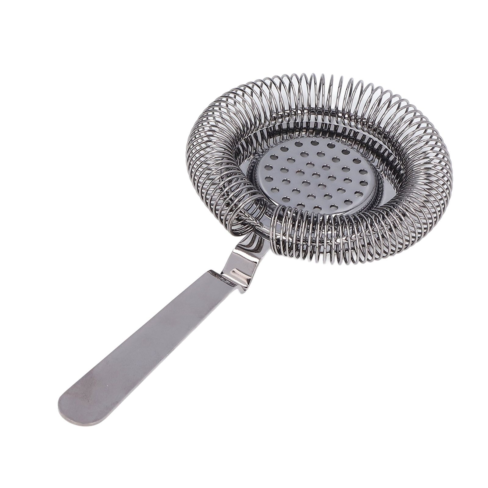 Bar Strainer Fine Filtering Professional Stainless Steel Cocktail Strainer for view 2