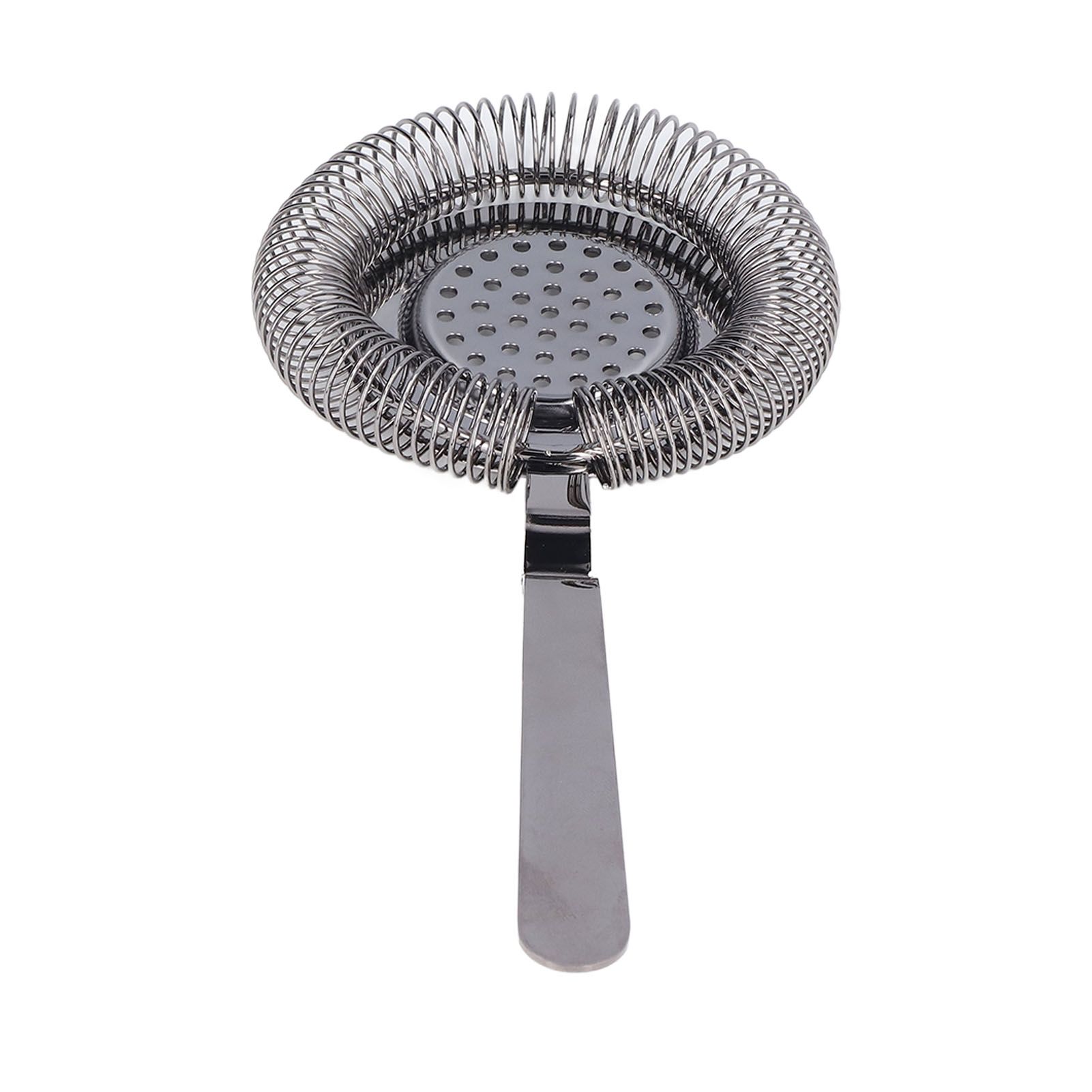 Bar Strainer Fine Filtering Professional Stainless Steel Cocktail Strainer for view 5
