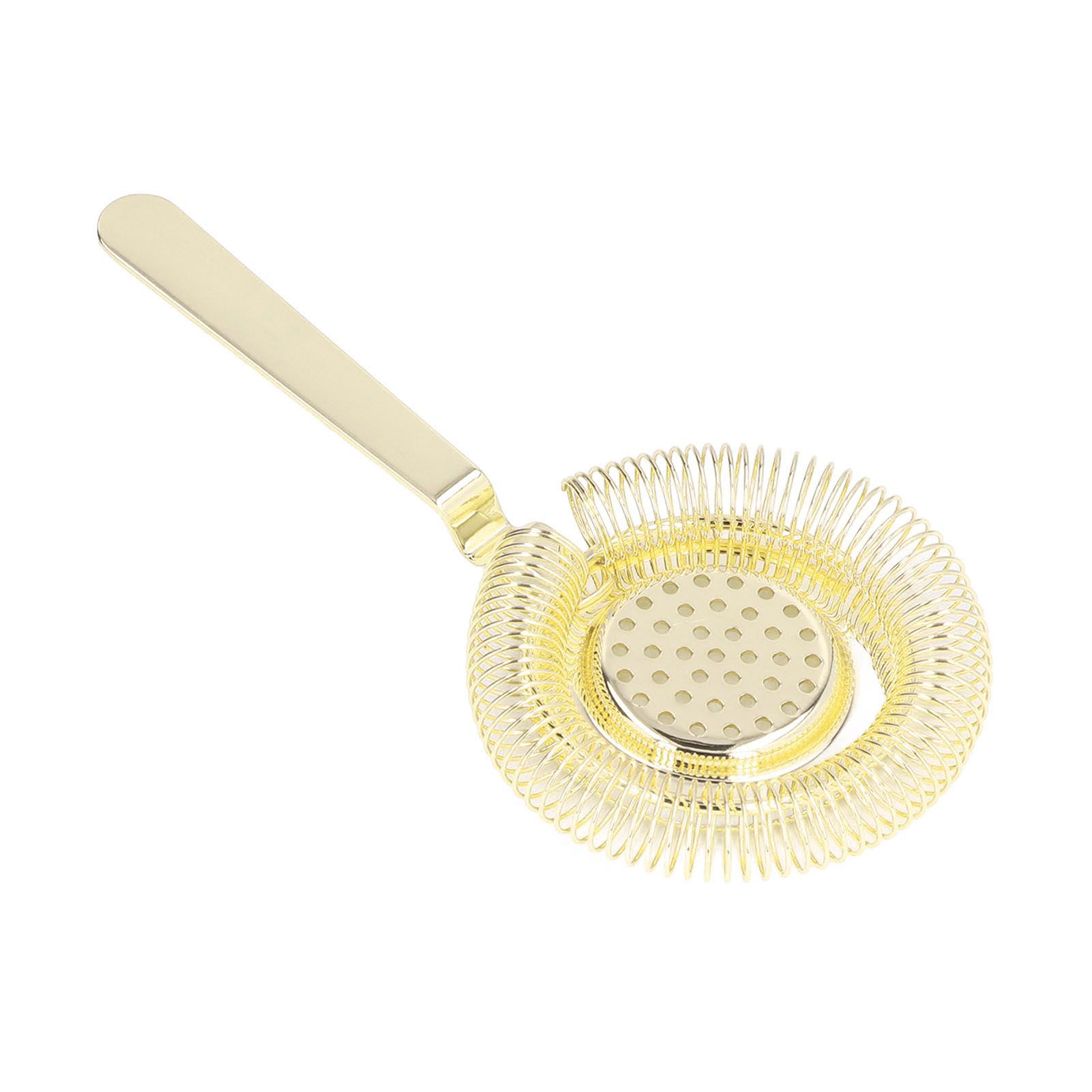 Bar Strainer Fine Filtering Professional Stainless Steel Cocktail Strainer for