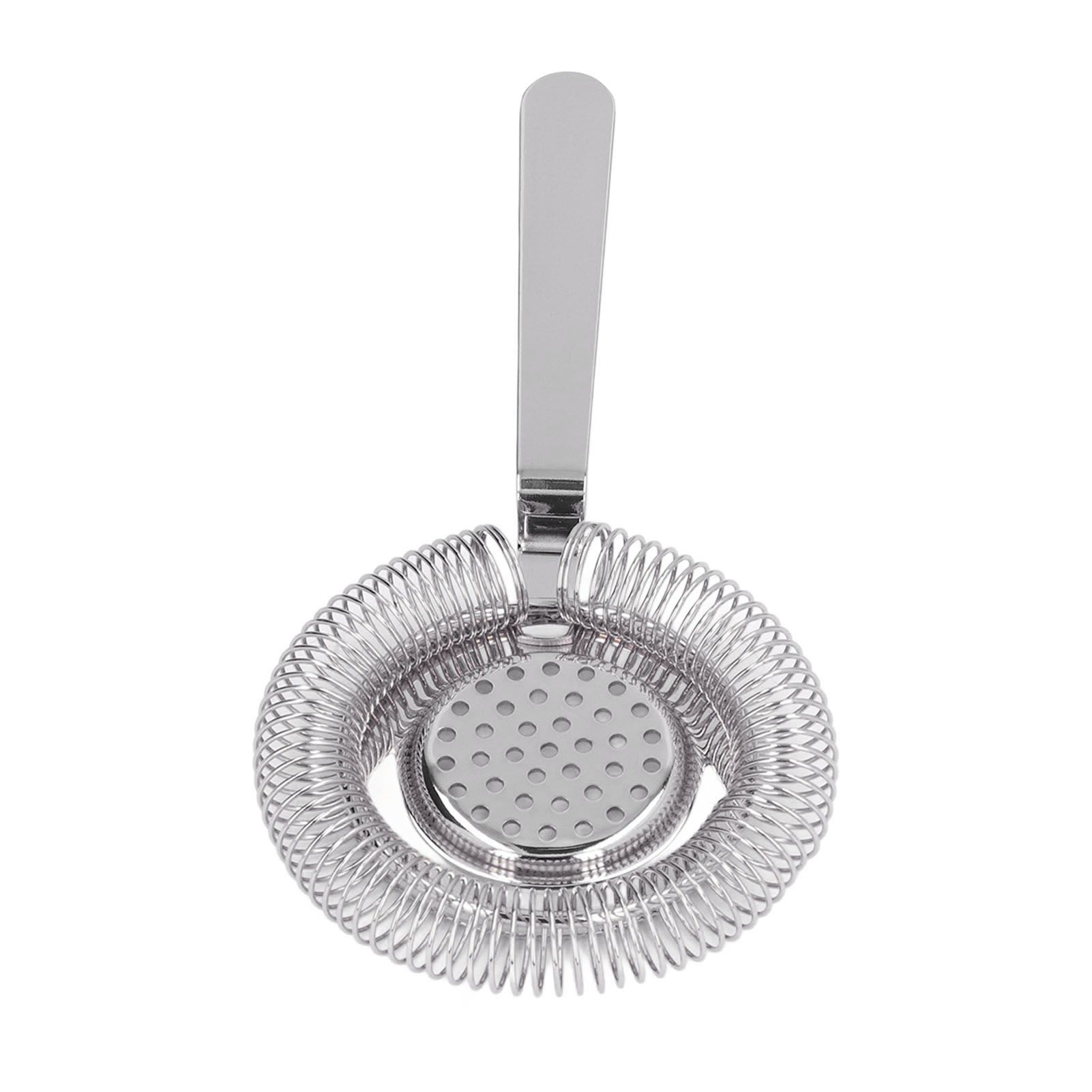 Bar Strainer Fine Filtering Professional Stainless Steel Cocktail Strainer for view 7
