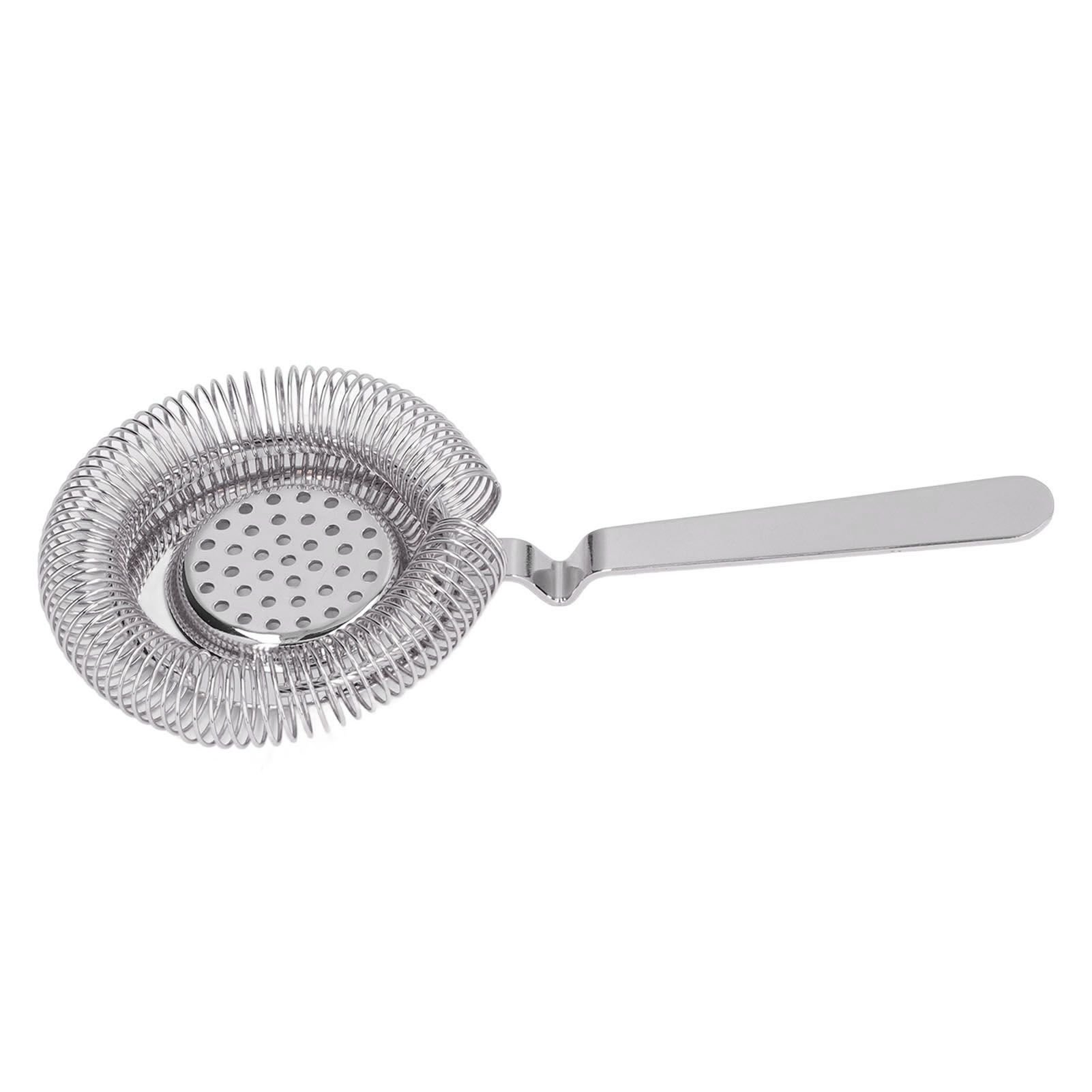 Bar Strainer Fine Filtering Professional Stainless Steel Cocktail Strainer for view 8