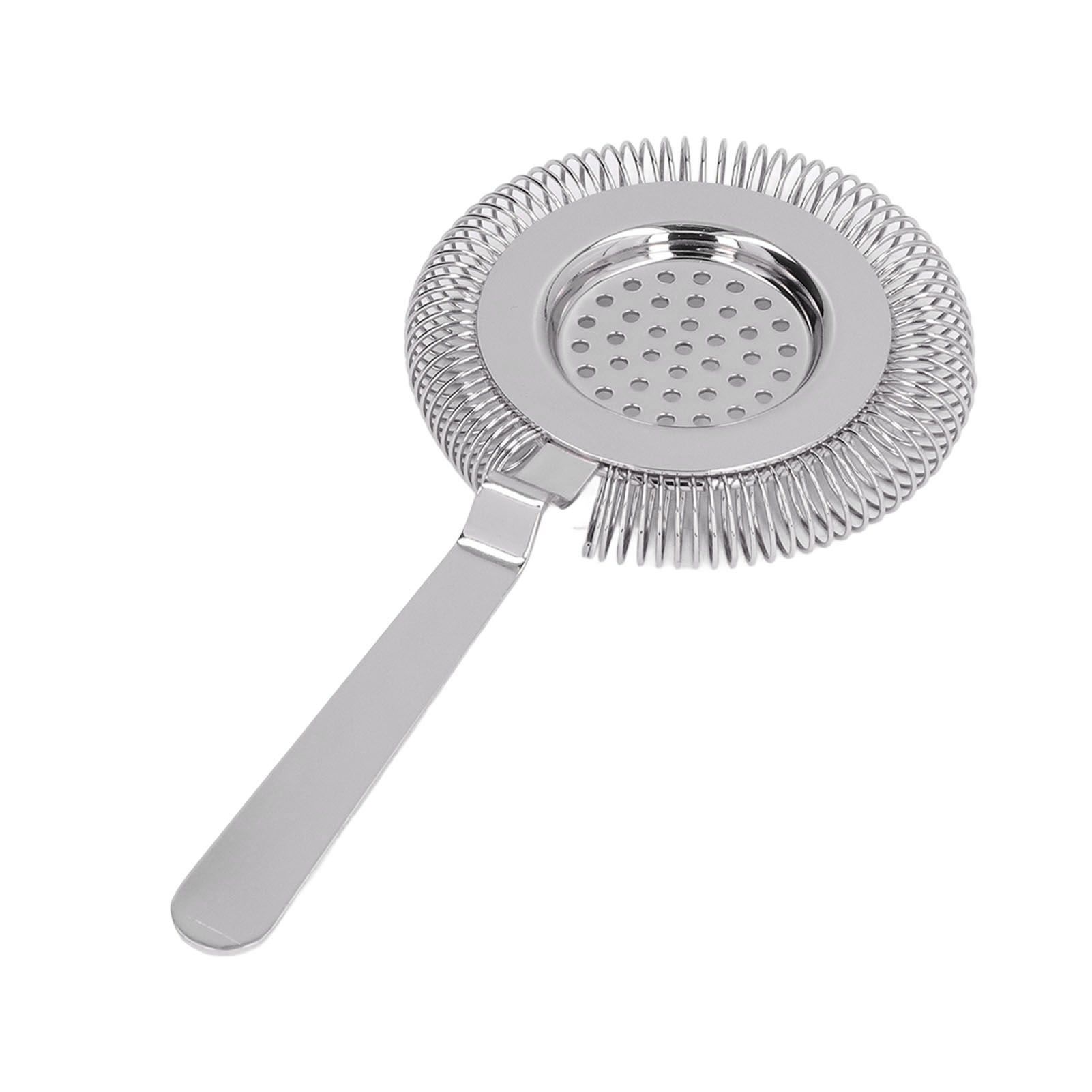 Bar Strainer Fine Filtering Professional Stainless Steel Cocktail Strainer for view 9