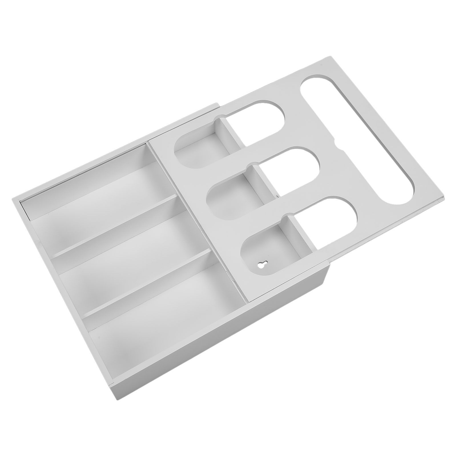Food Storage Bag Container Bamboo Polished Finish Drawer Design Food Bag view 4