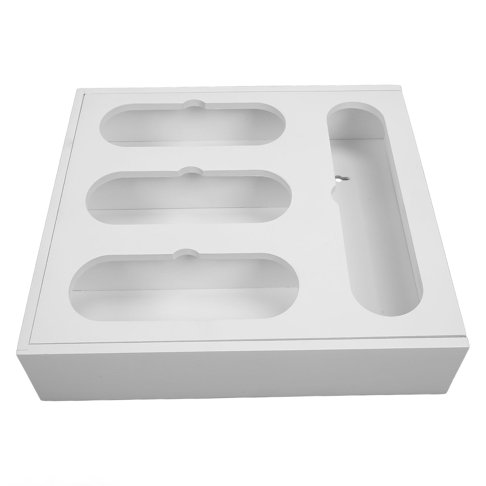 Food Storage Bag Container Bamboo Polished Finish Drawer Design Food Bag view 5