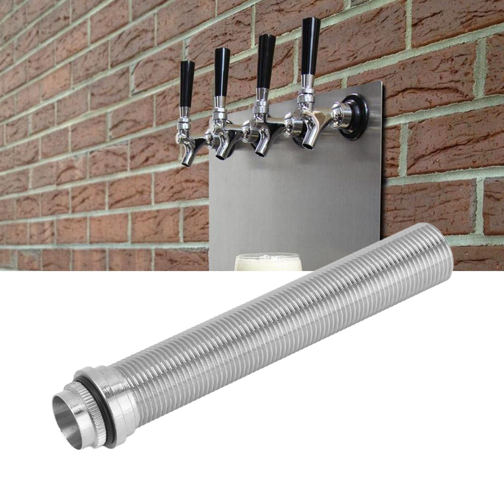 150mm Brewing Beer Tap Locking Flange G5/8 Draft Beer Dispenser Beer Faucet view 12
