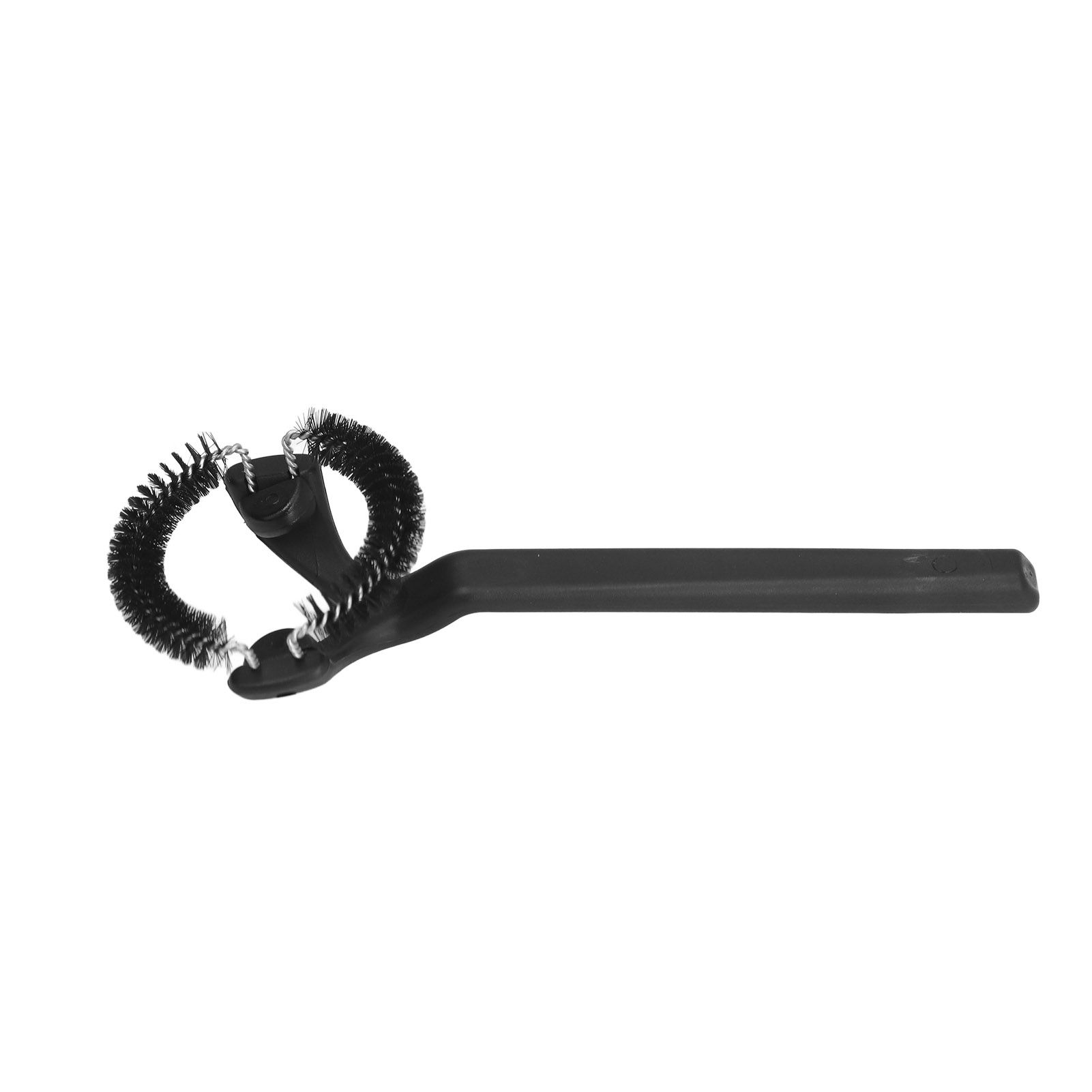 Coffee Machine Cleaning Brush Detachable Round Elbow Coffee Brush Short Handle view 2