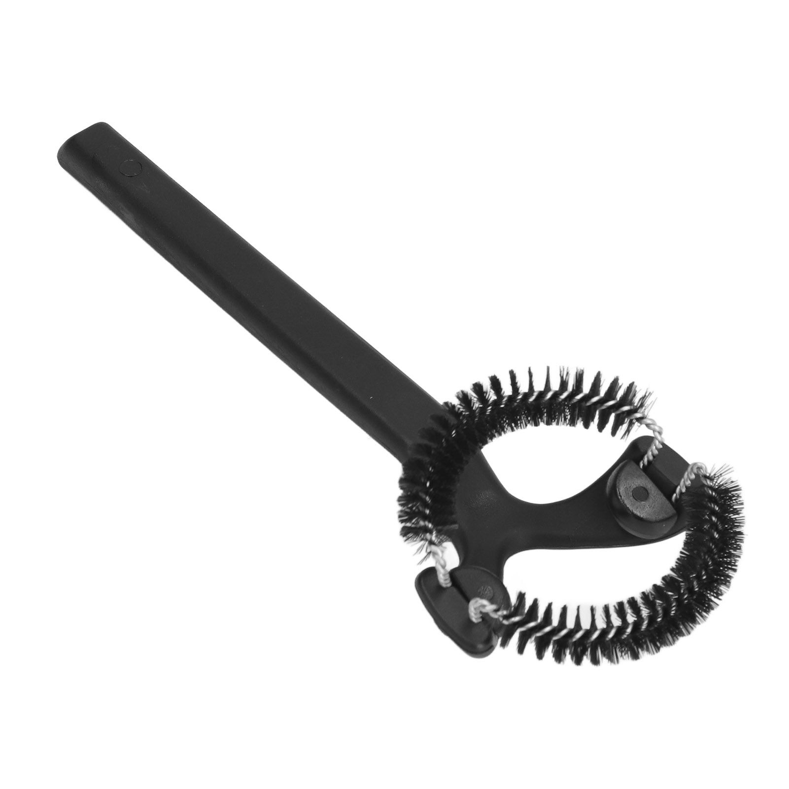Coffee Machine Cleaning Brush Detachable Round Elbow Coffee Brush Short Handle view 8