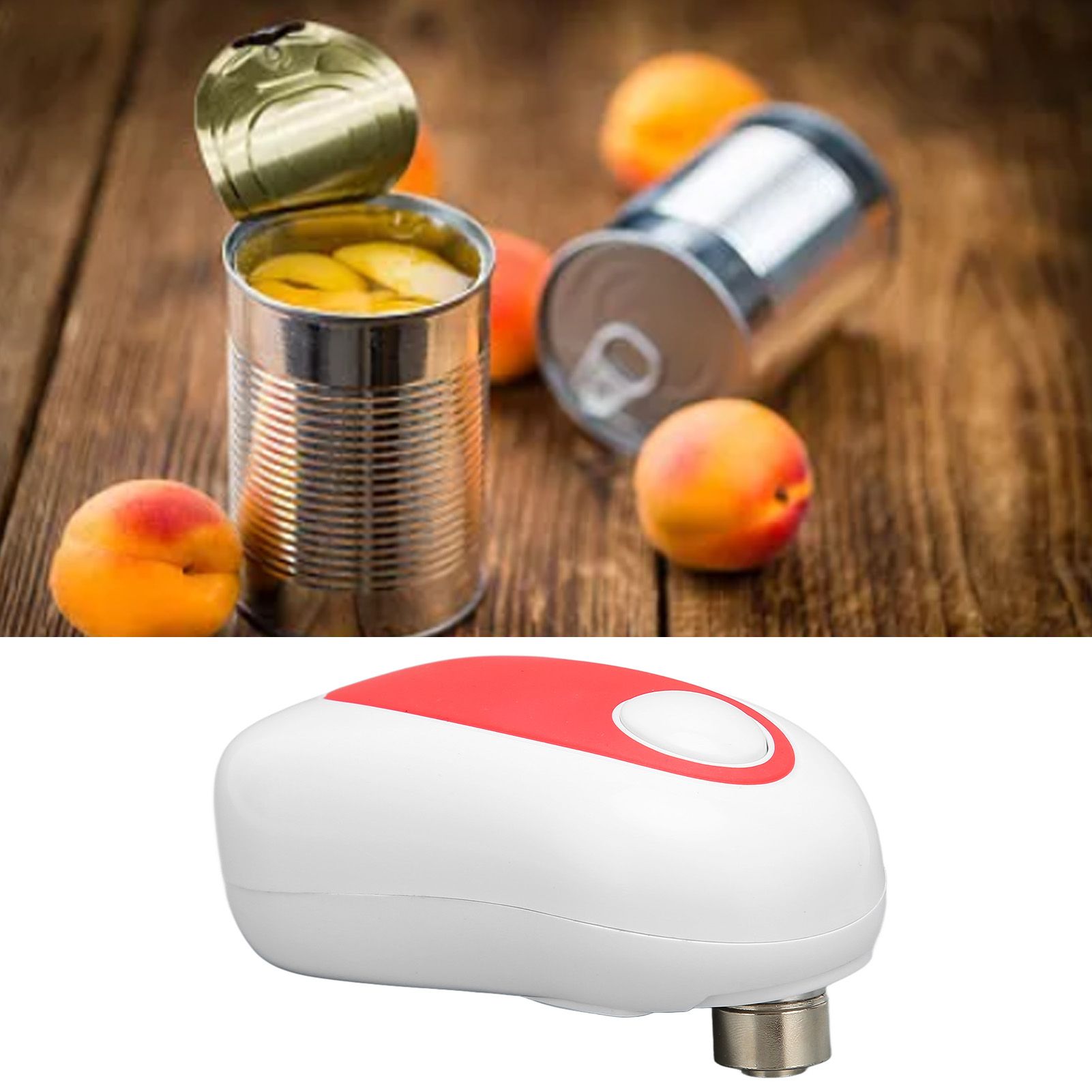 Electric Can Opener One Tuch Operation Portable Automatic Can Opener Battery view 12