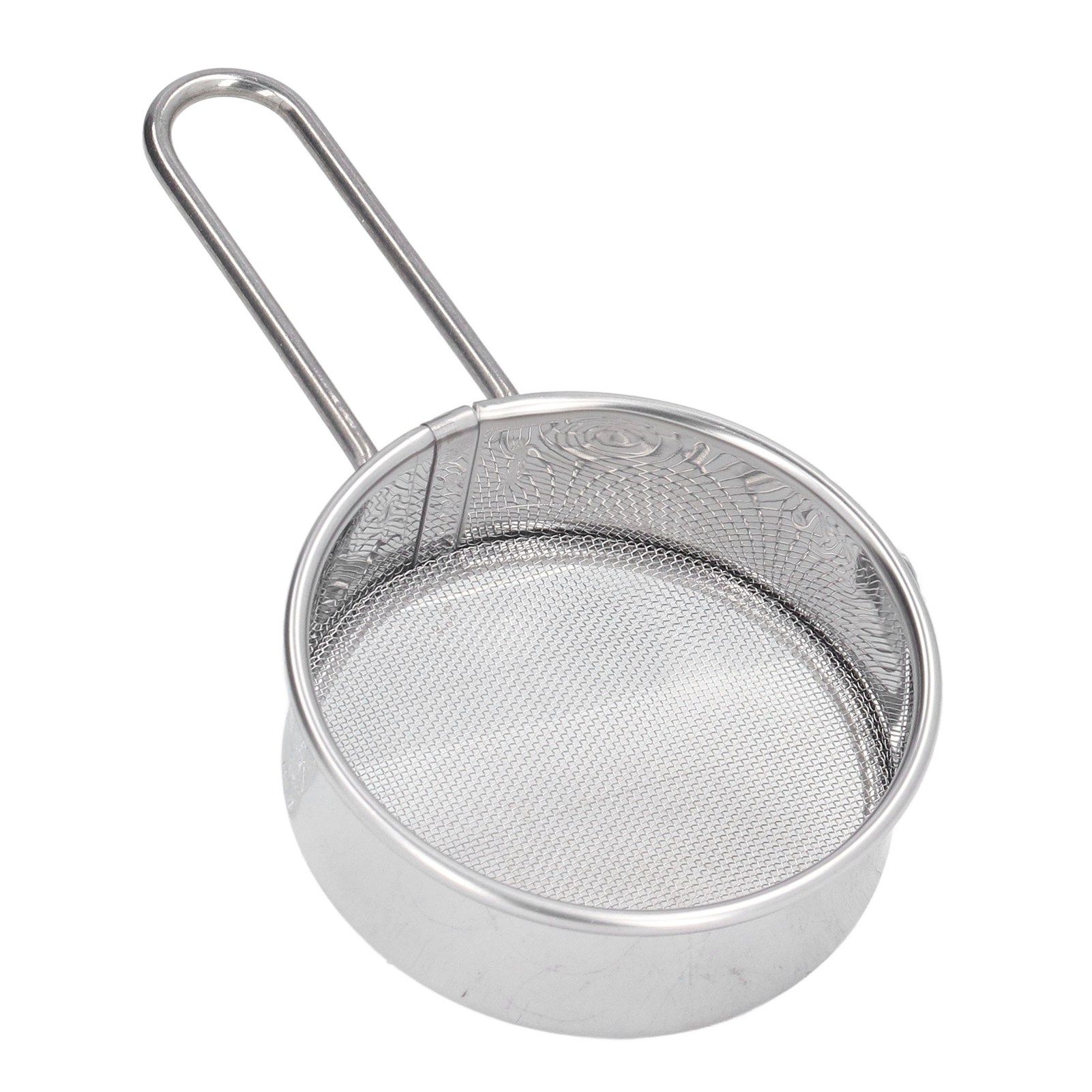 Mini Round Flour Sieve 304 Stainless Steel Fine 40 Mesh Small Professional view 3