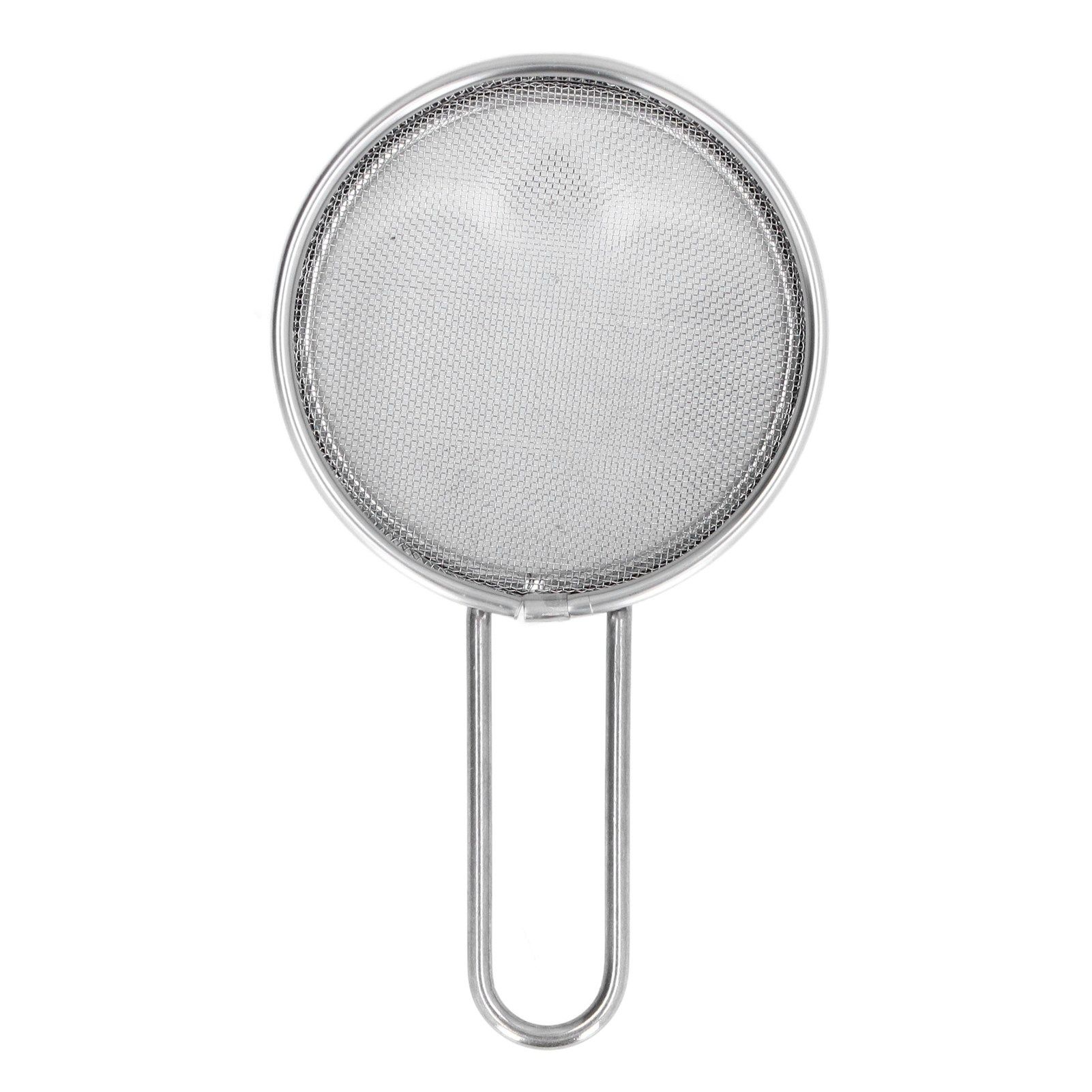 Mini Round Flour Sieve 304 Stainless Steel Fine 40 Mesh Small Professional view 4
