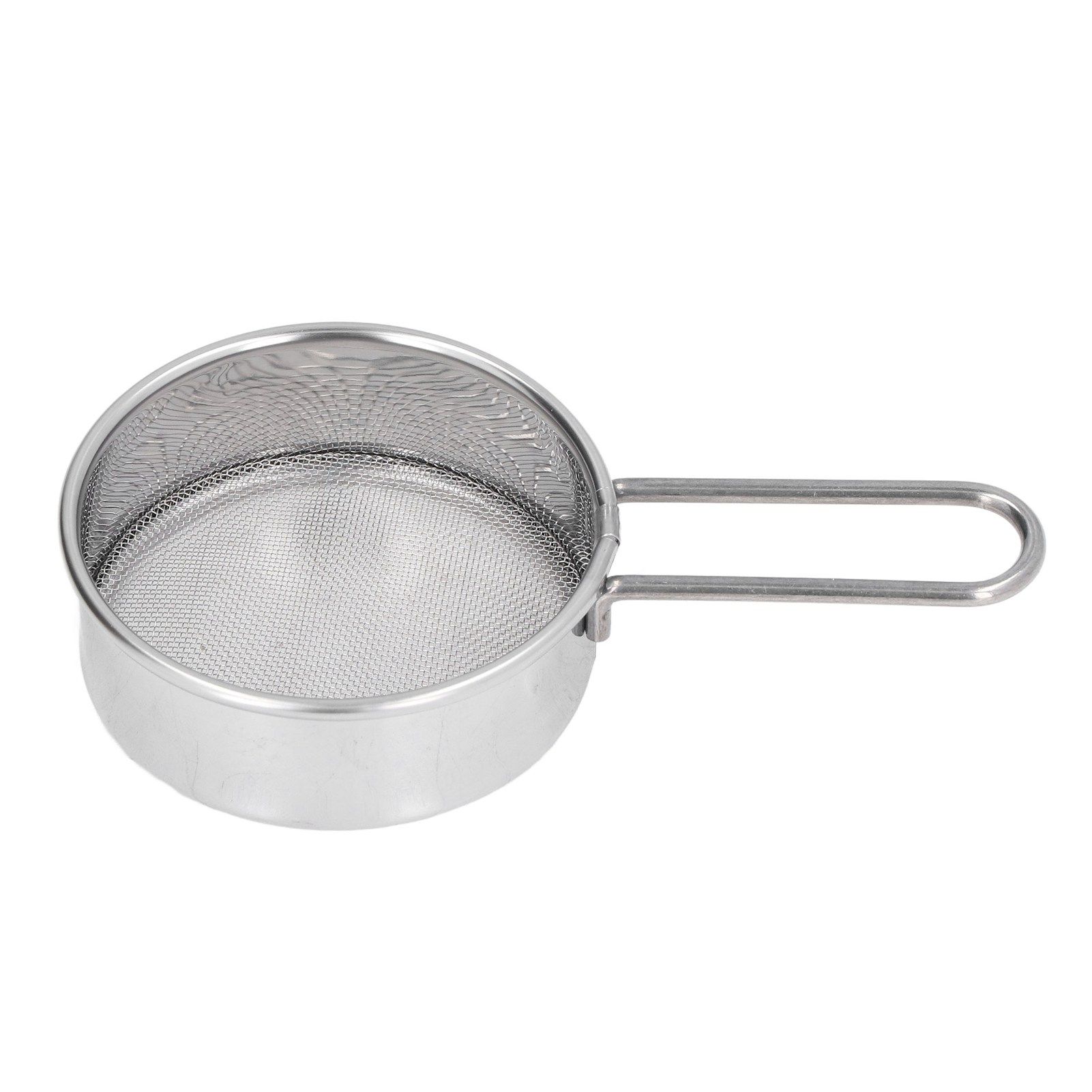 Mini Round Flour Sieve 304 Stainless Steel Fine 40 Mesh Small Professional view 5
