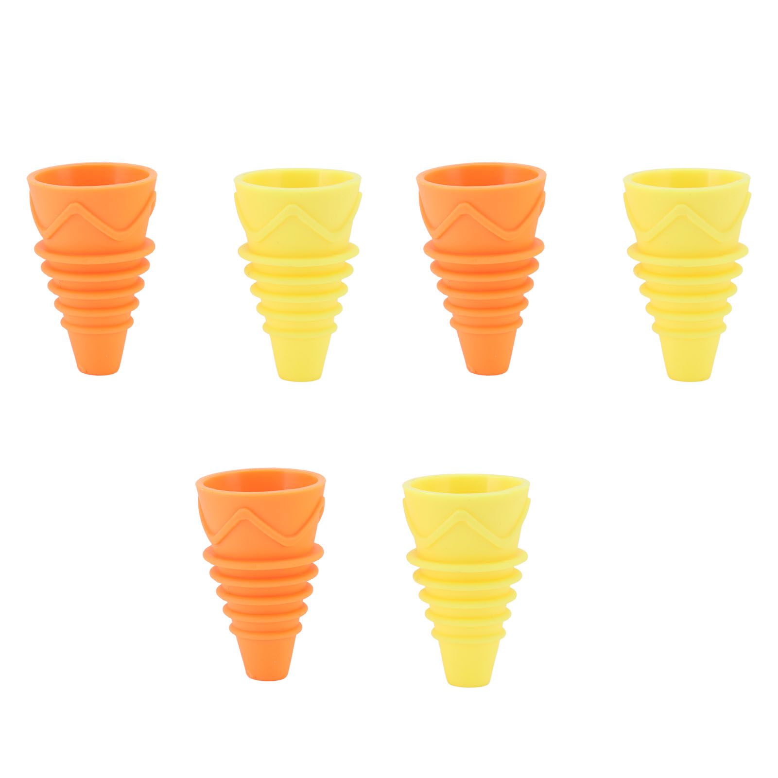 6PCS Fly Trap Funnel Reusable Flexible Silicone Flytrap Funnel Home Garden