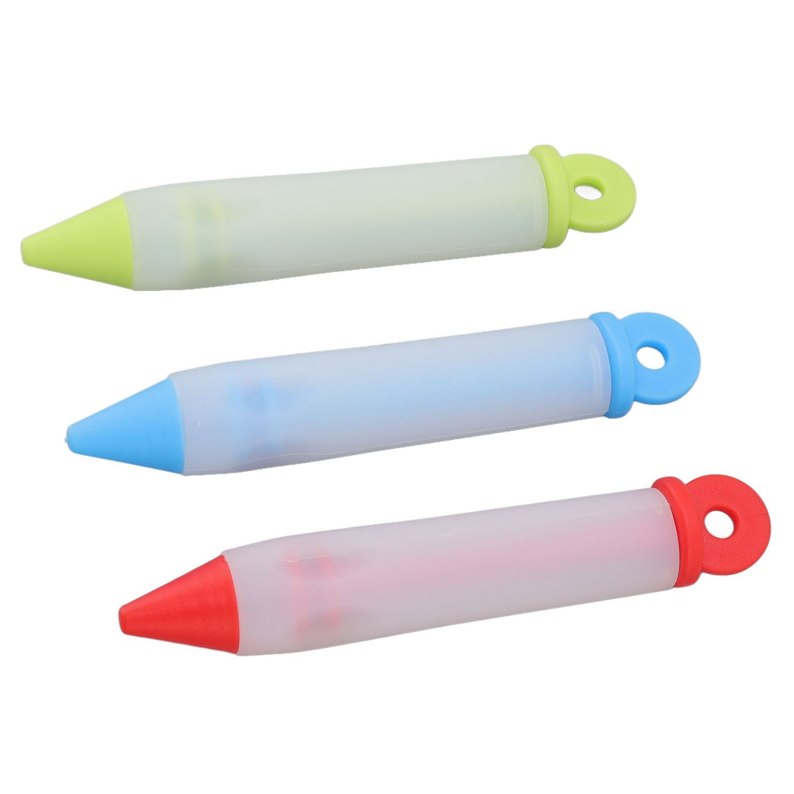 3 Set Cake Decorating Pen Tool Kit Food Grade Silicone Detachable DIY Cake view 6