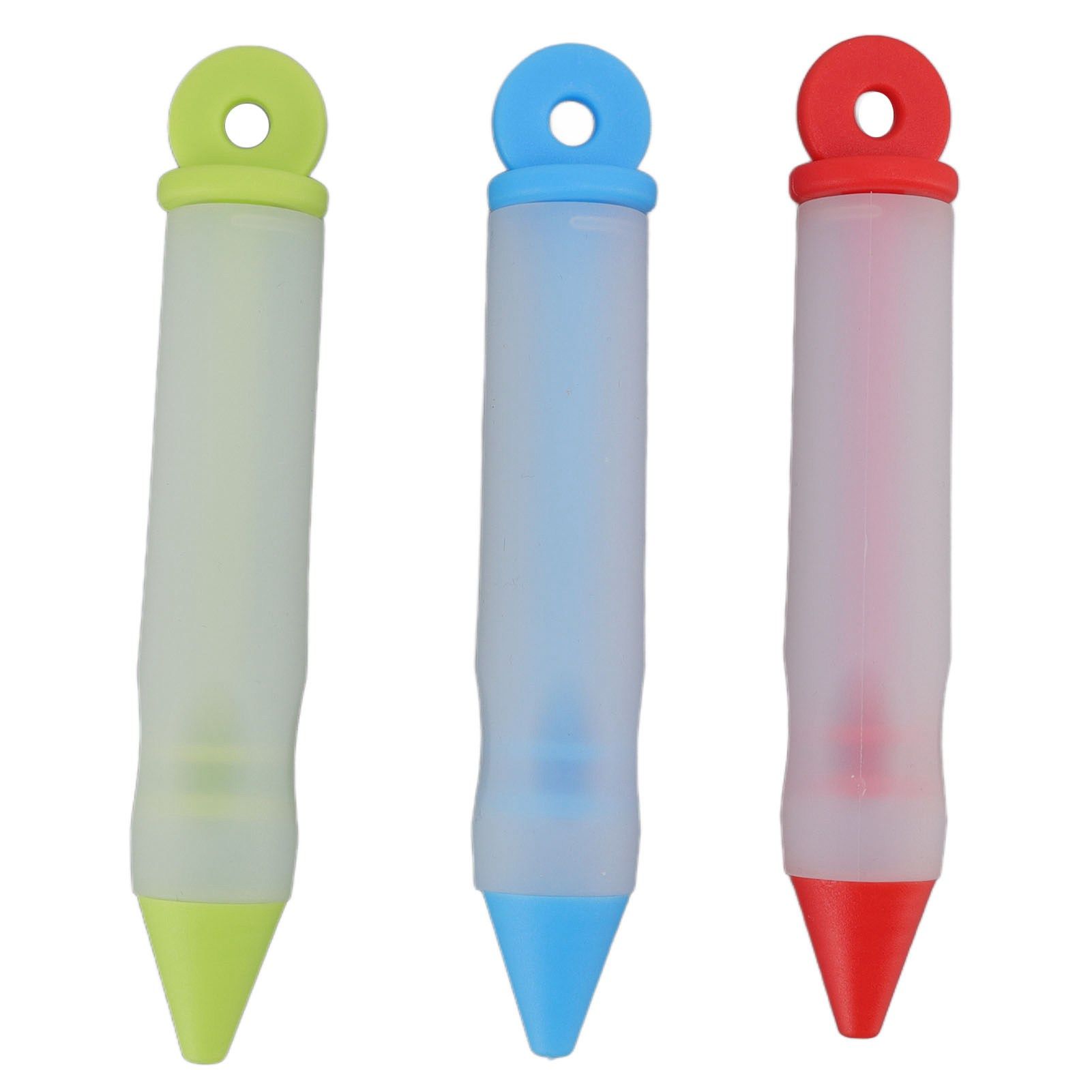 3 Set Cake Decorating Pen Tool Kit Food Grade Silicone Detachable DIY Cake view 7