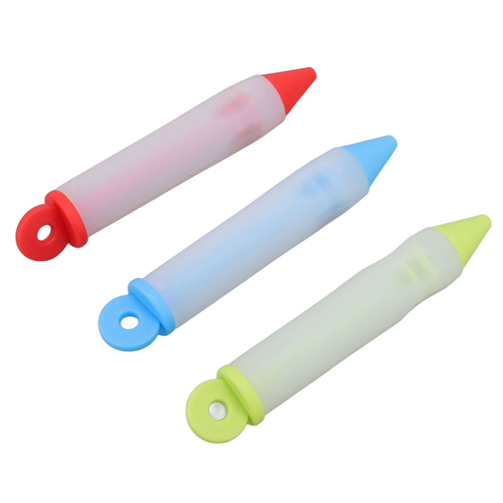3 Set Cake Decorating Pen Tool Kit Food Grade Silicone Detachable DIY Cake view 8
