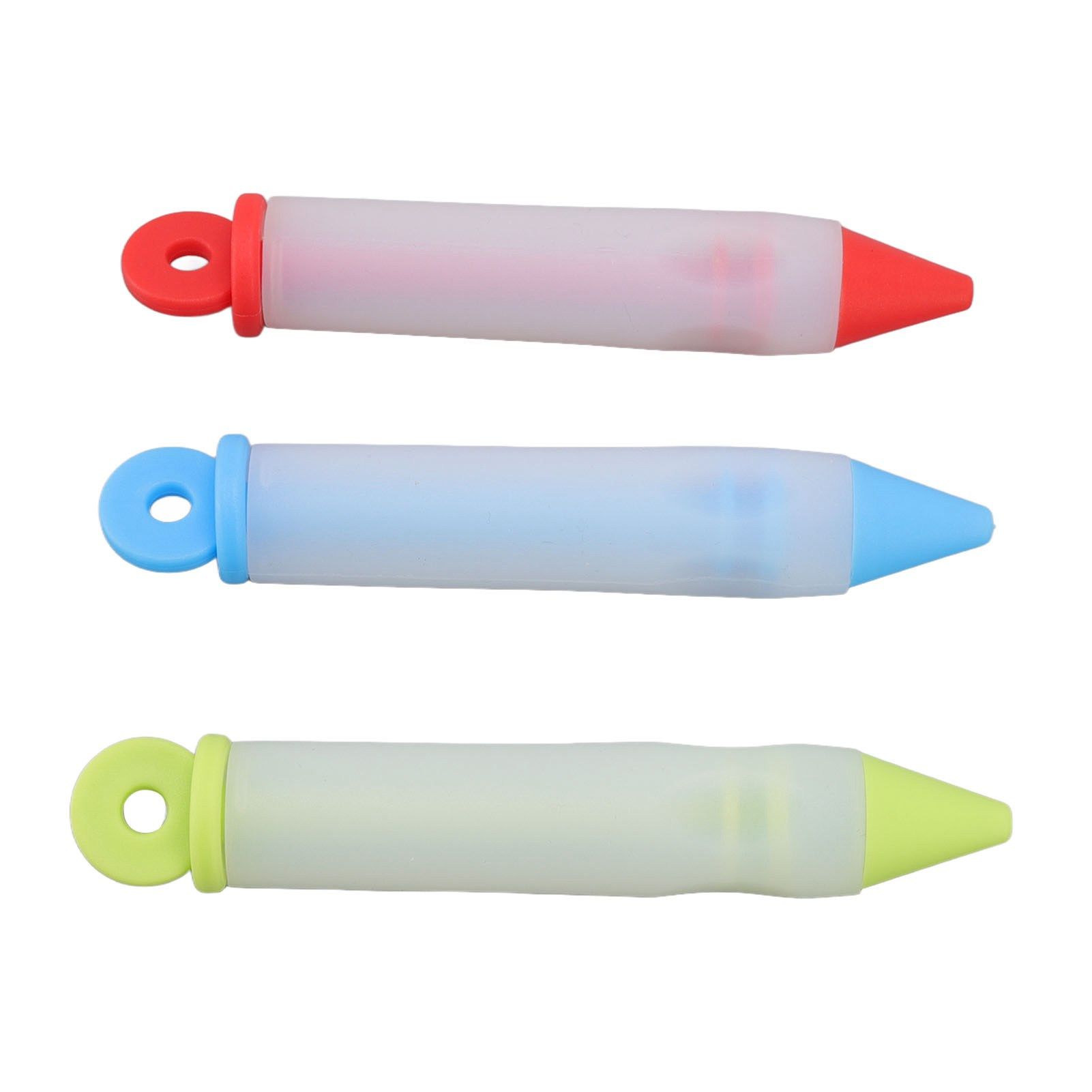 3 Set Cake Decorating Pen Tool Kit Food Grade Silicone Detachable DIY Cake view 9