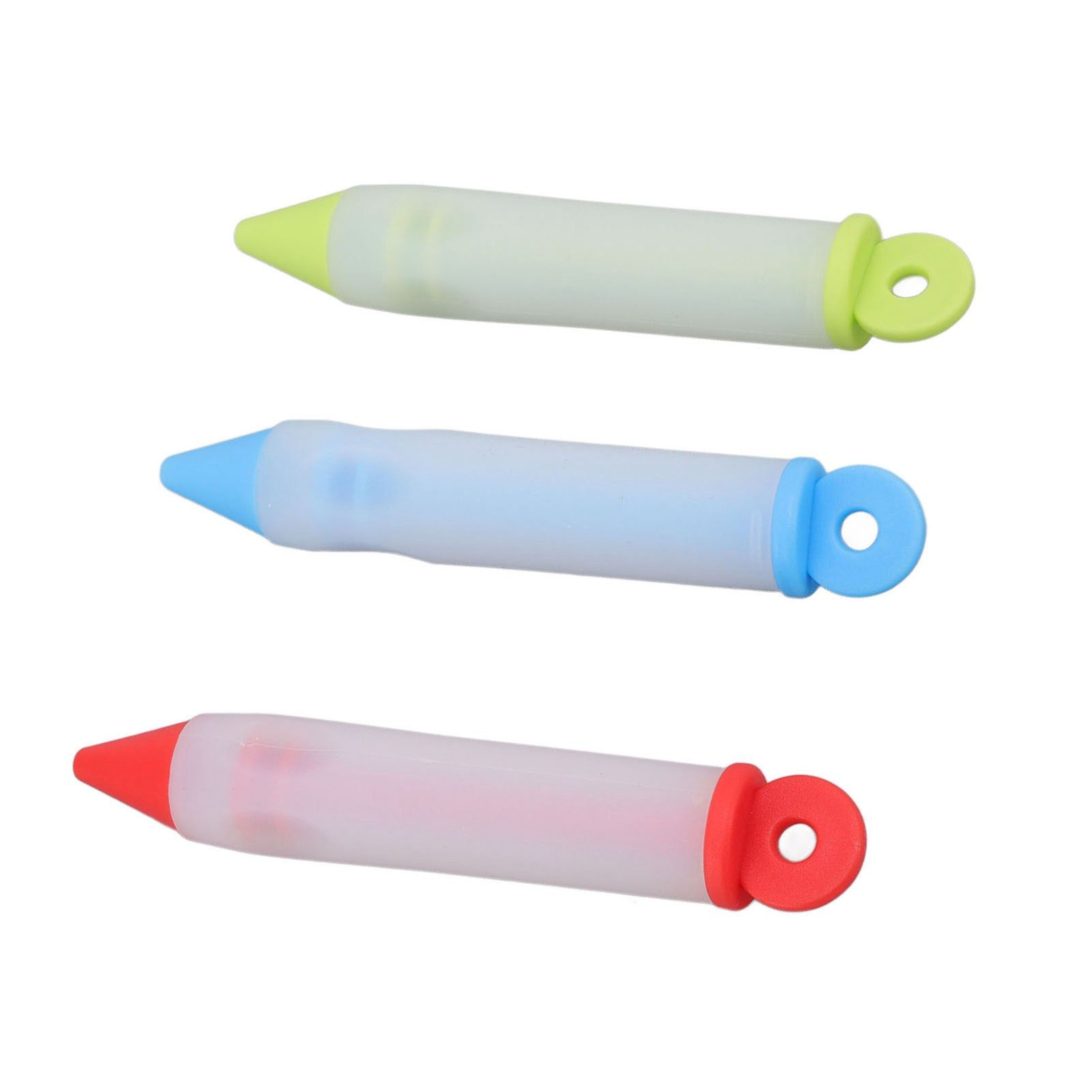 3 Set Cake Decorating Pen Tool Kit Food Grade Silicone Detachable DIY Cake view 10