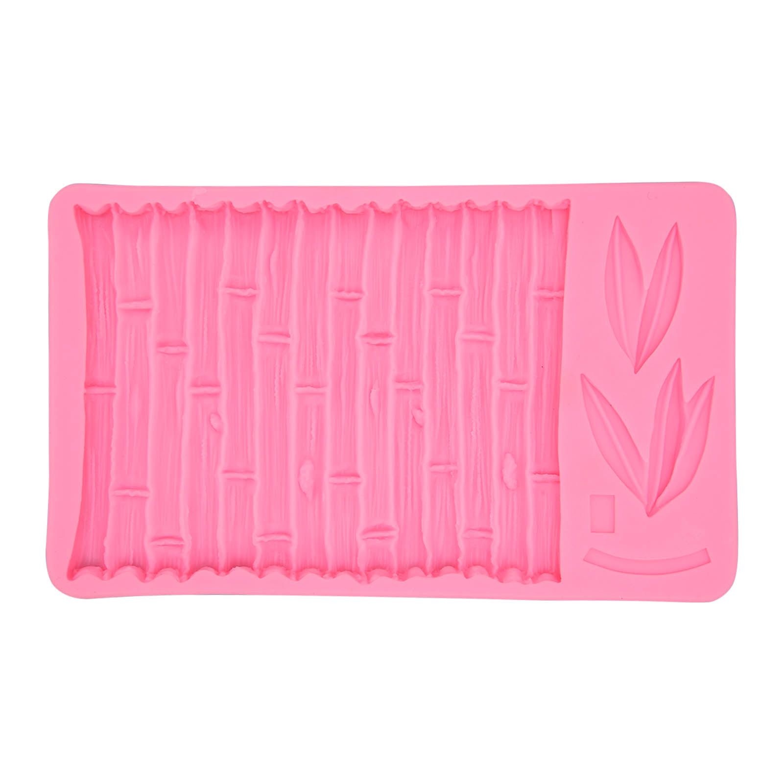 Chinese Style Bamboo Leaf Silicone Mold Bamboo Pattern Baking Mould for DIY