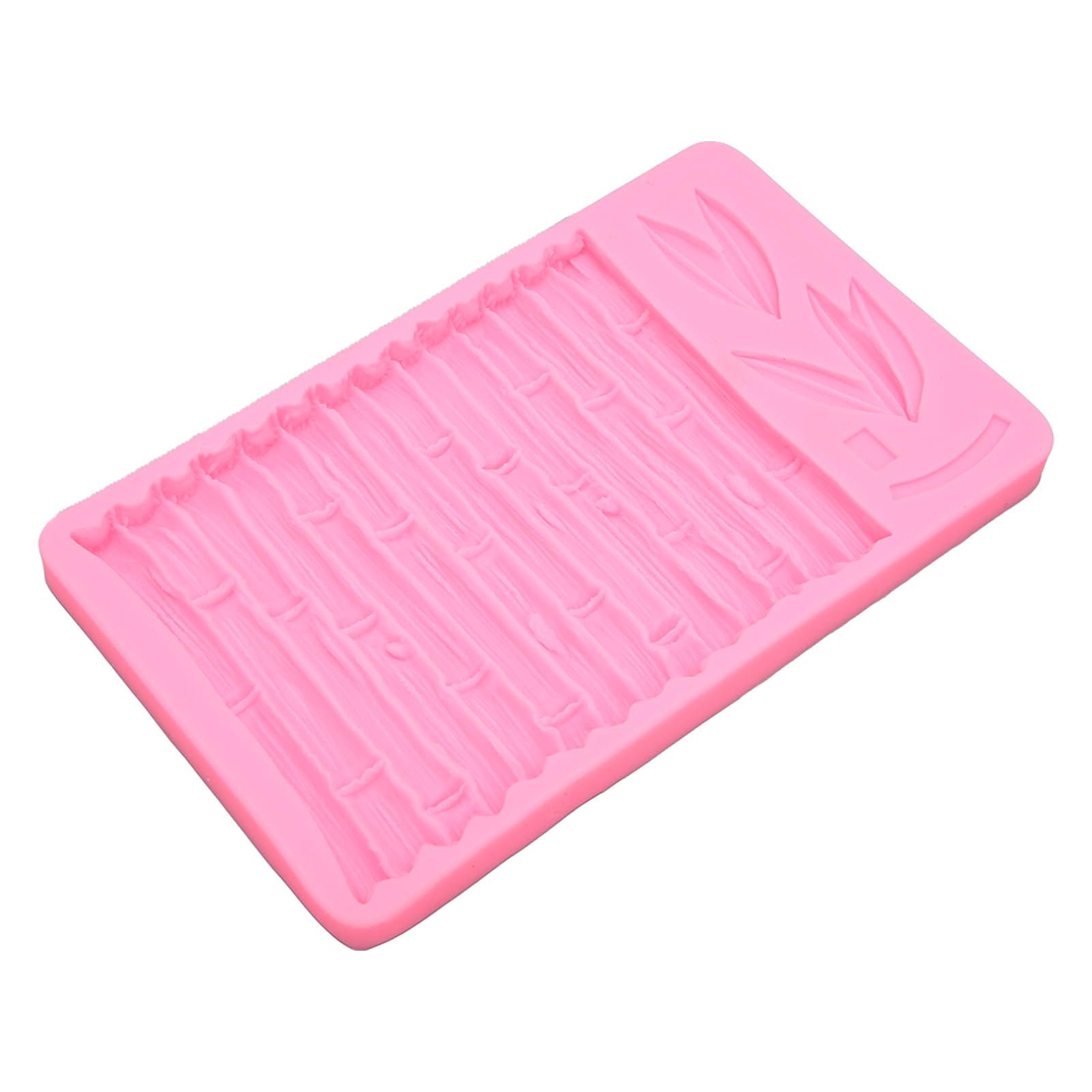 Chinese Style Bamboo Leaf Silicone Mold Bamboo Pattern Baking Mould for DIY view 3