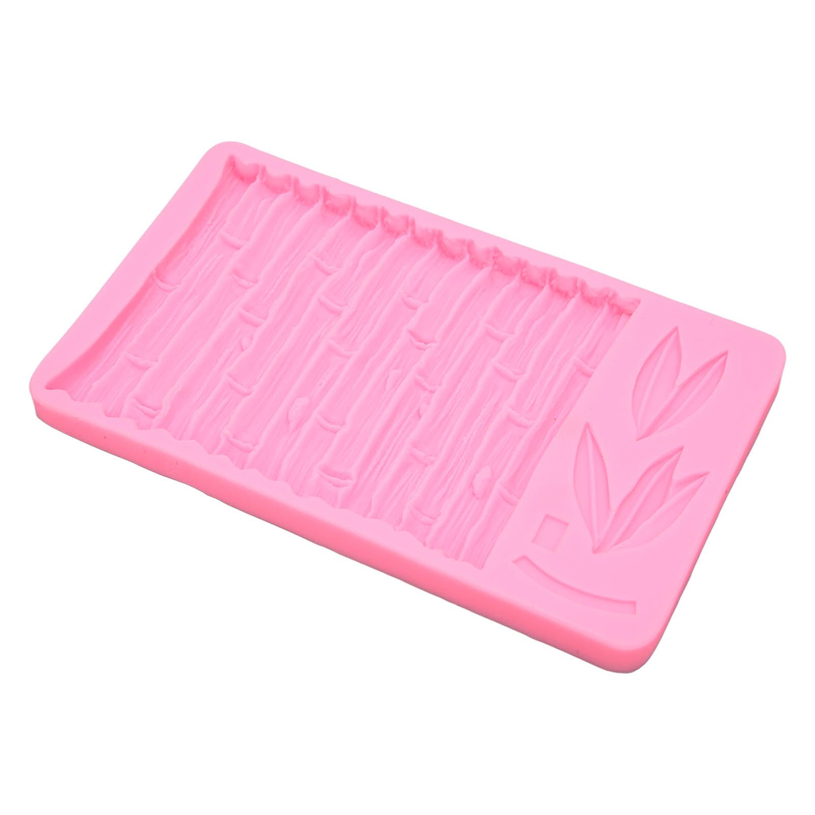 Chinese Style Bamboo Leaf Silicone Mold Bamboo Pattern Baking Mould for DIY view 4
