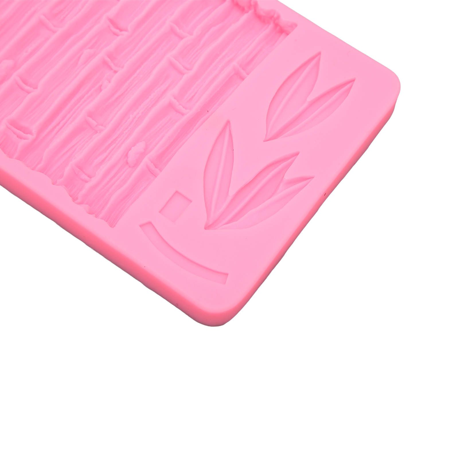 Chinese Style Bamboo Leaf Silicone Mold Bamboo Pattern Baking Mould for DIY view 13
