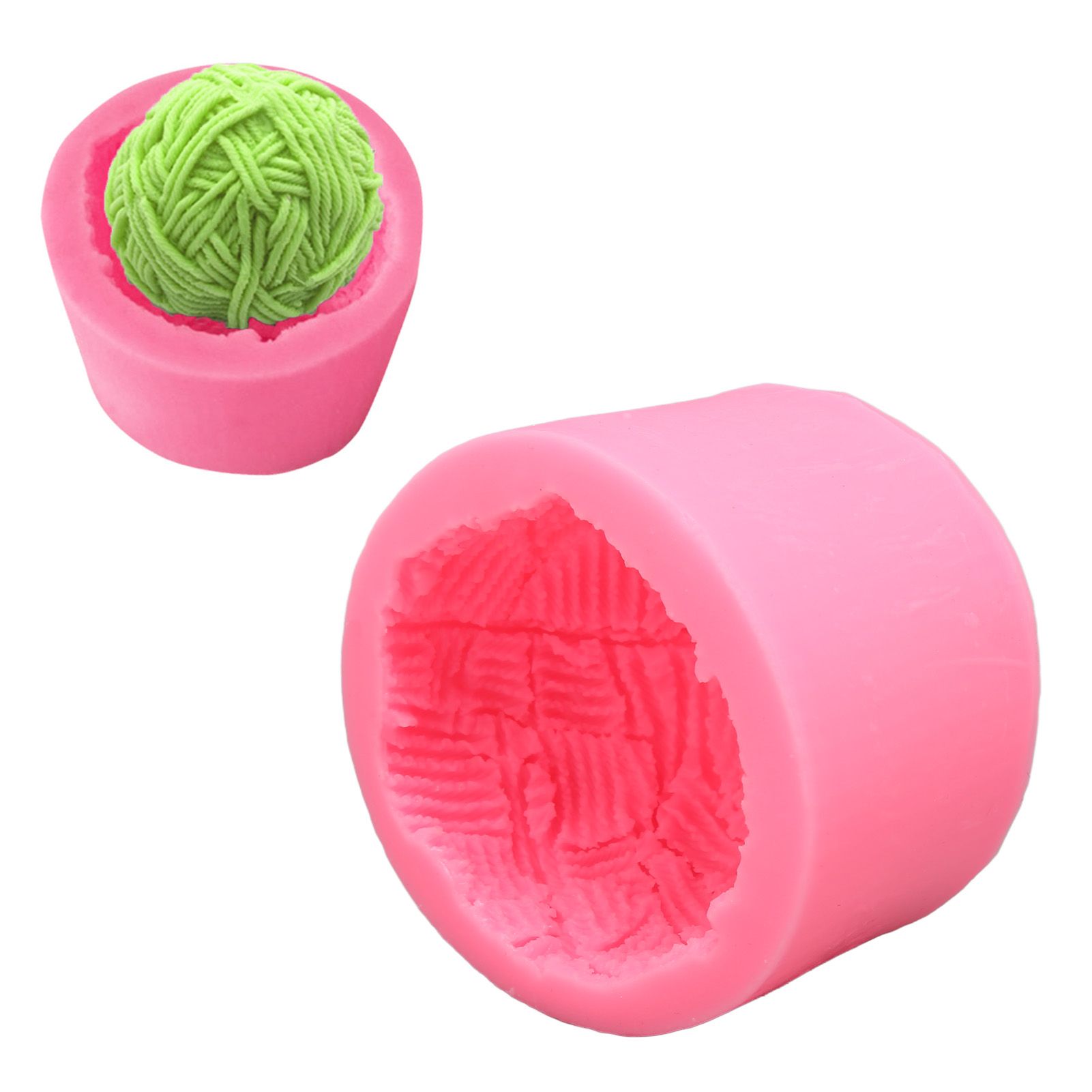 Aromatherapy Gypsum Candle Mould Chocolate Mousse Silicone Mold for Three view 12