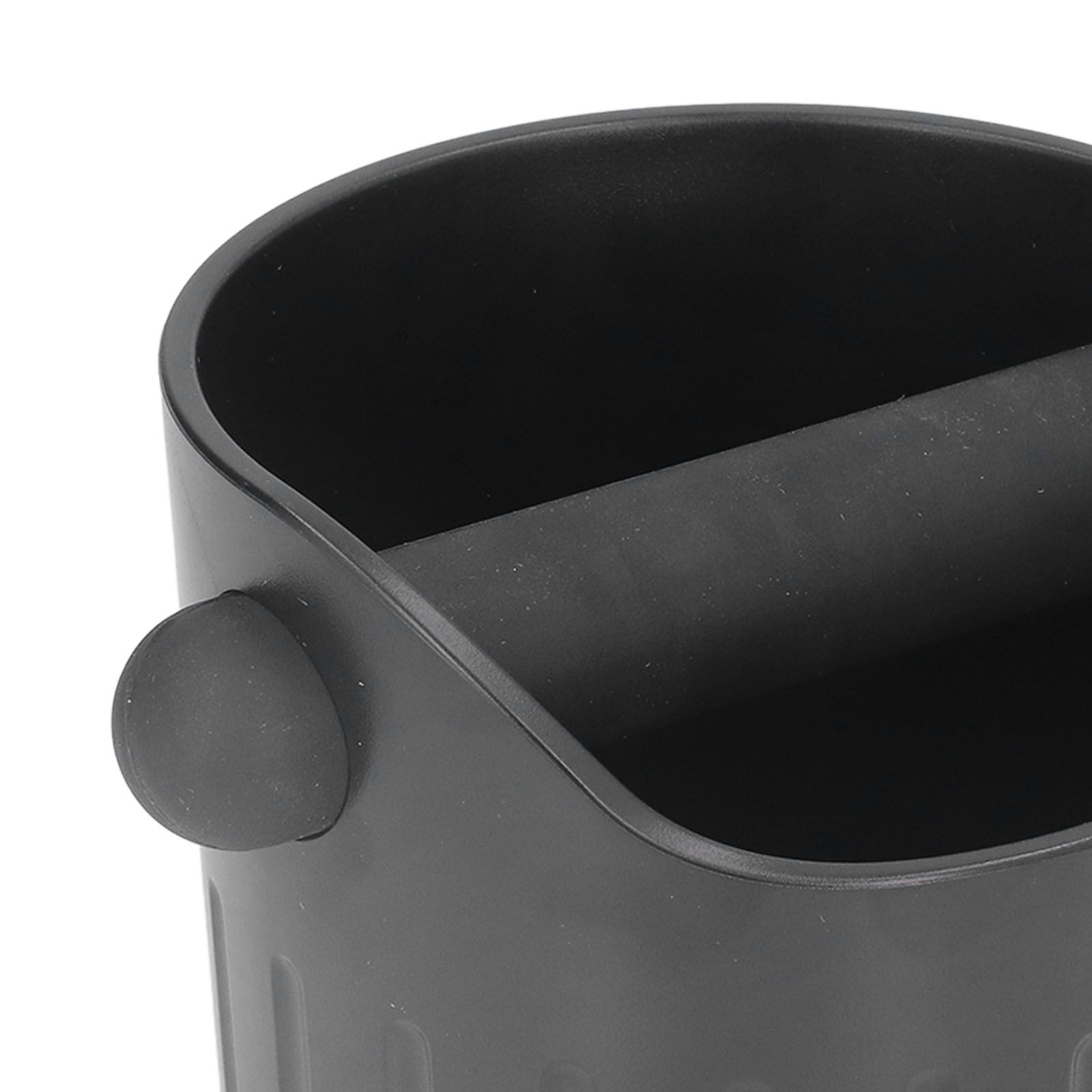 Coffee Grounds Bucket Portable ABS Coffee Knock Box with Skid Resistance view 13
