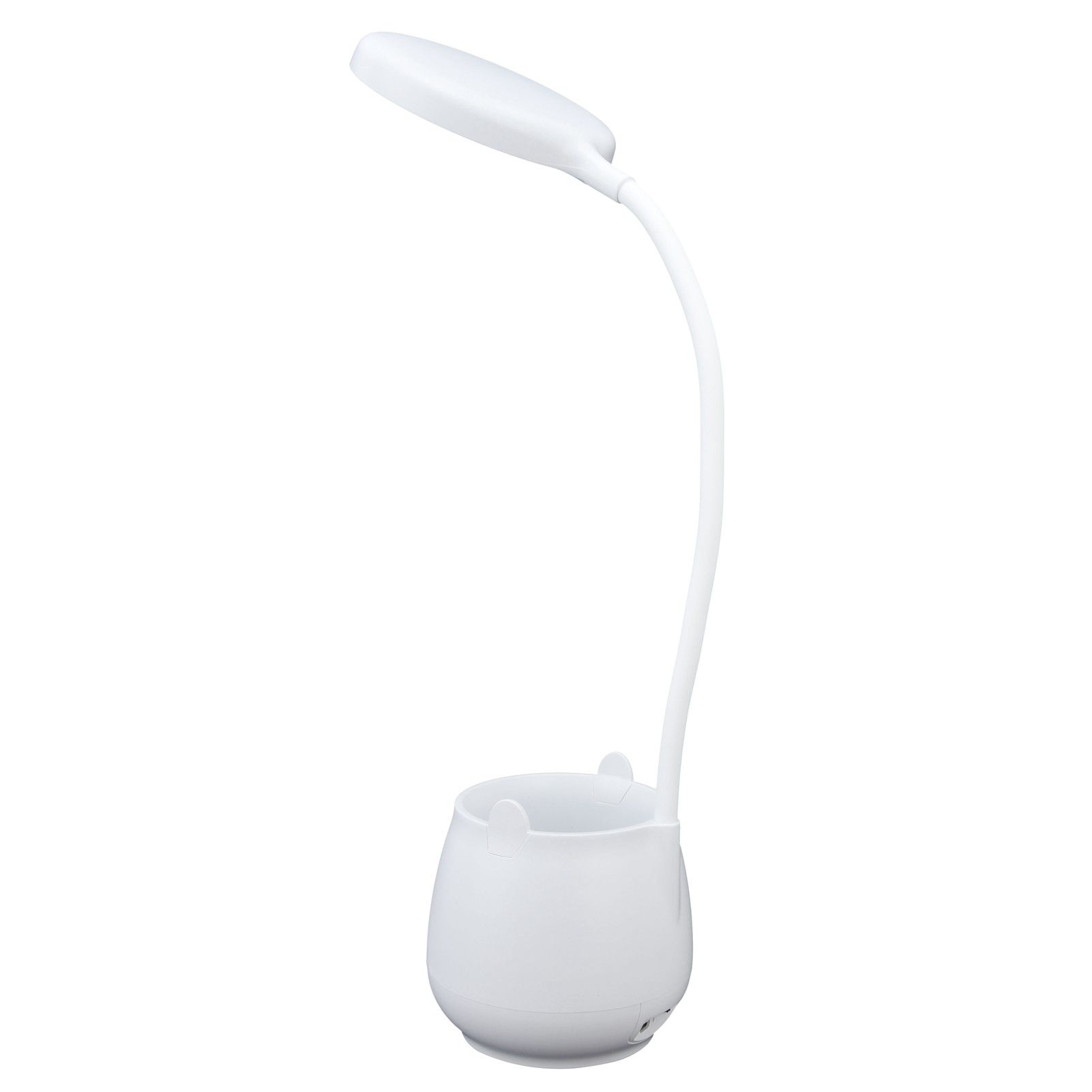 LED Desk Lamp Plastic Flexible Desk LED Light with Pen Holder for Table view 7