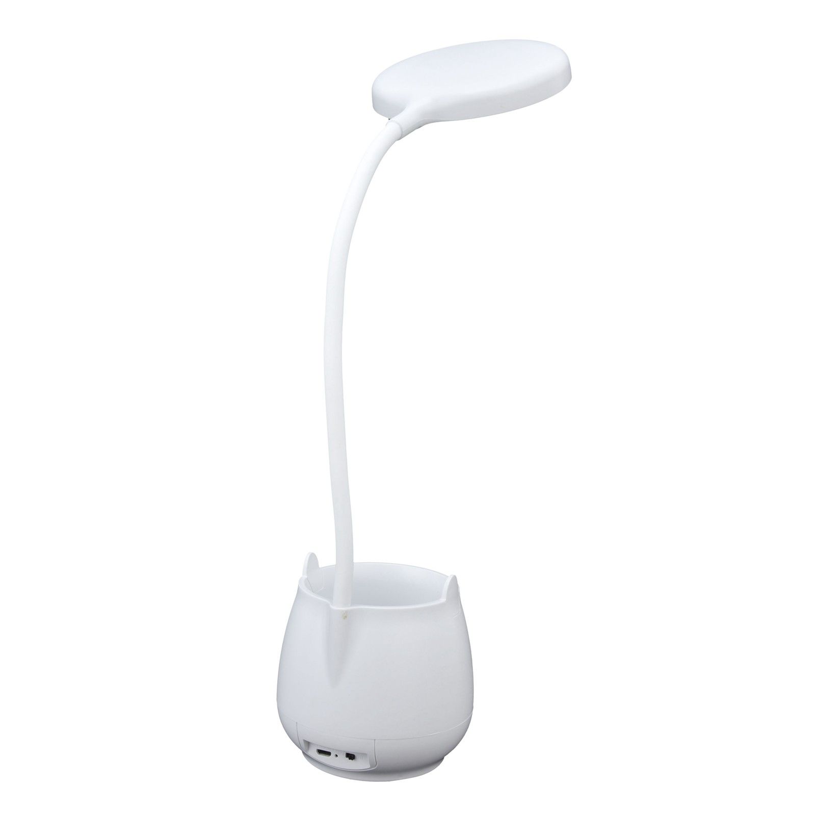 LED Desk Lamp Plastic Flexible Desk LED Light with Pen Holder for Table view 8