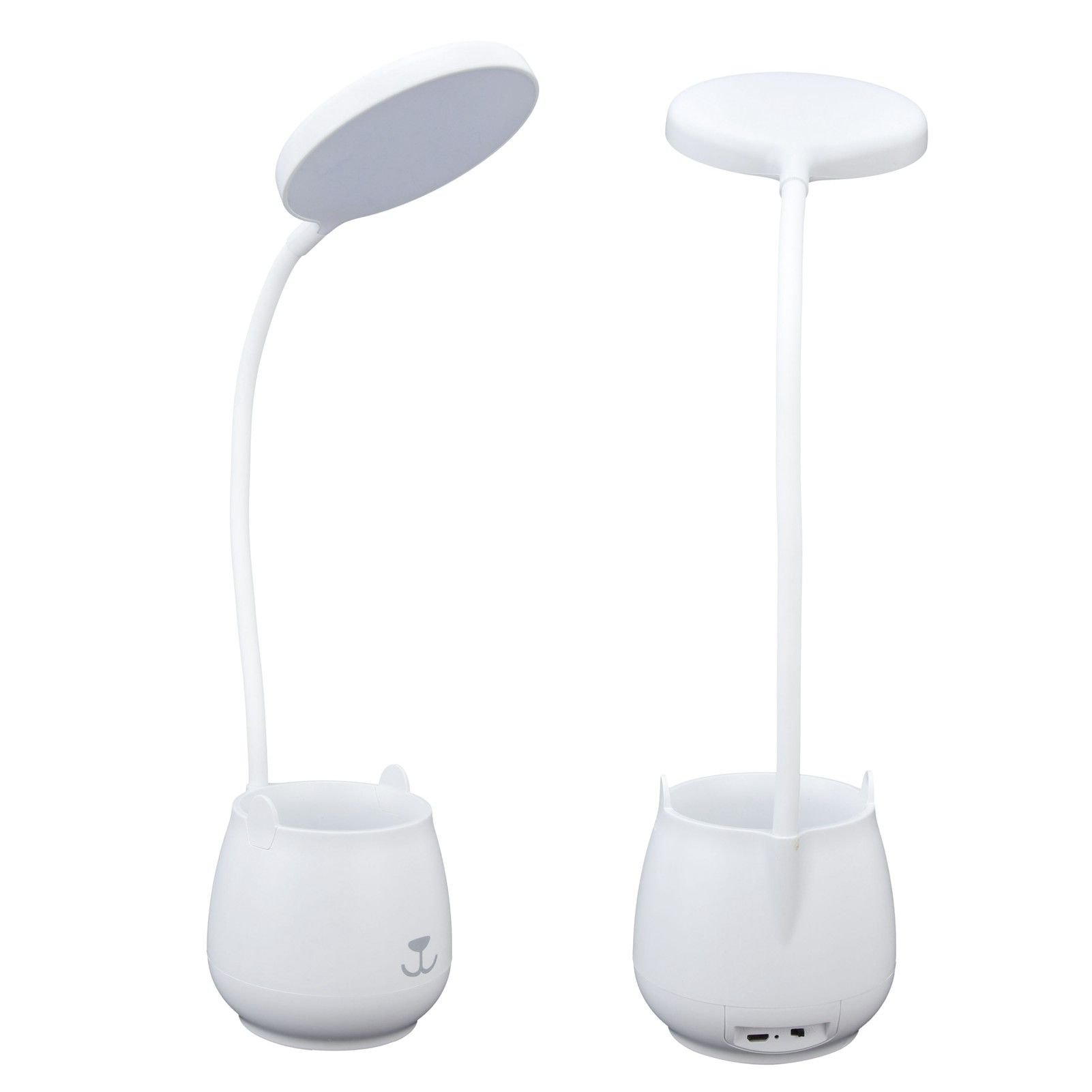 LED Desk Lamp Plastic Flexible Desk LED Light with Pen Holder for Table view 10