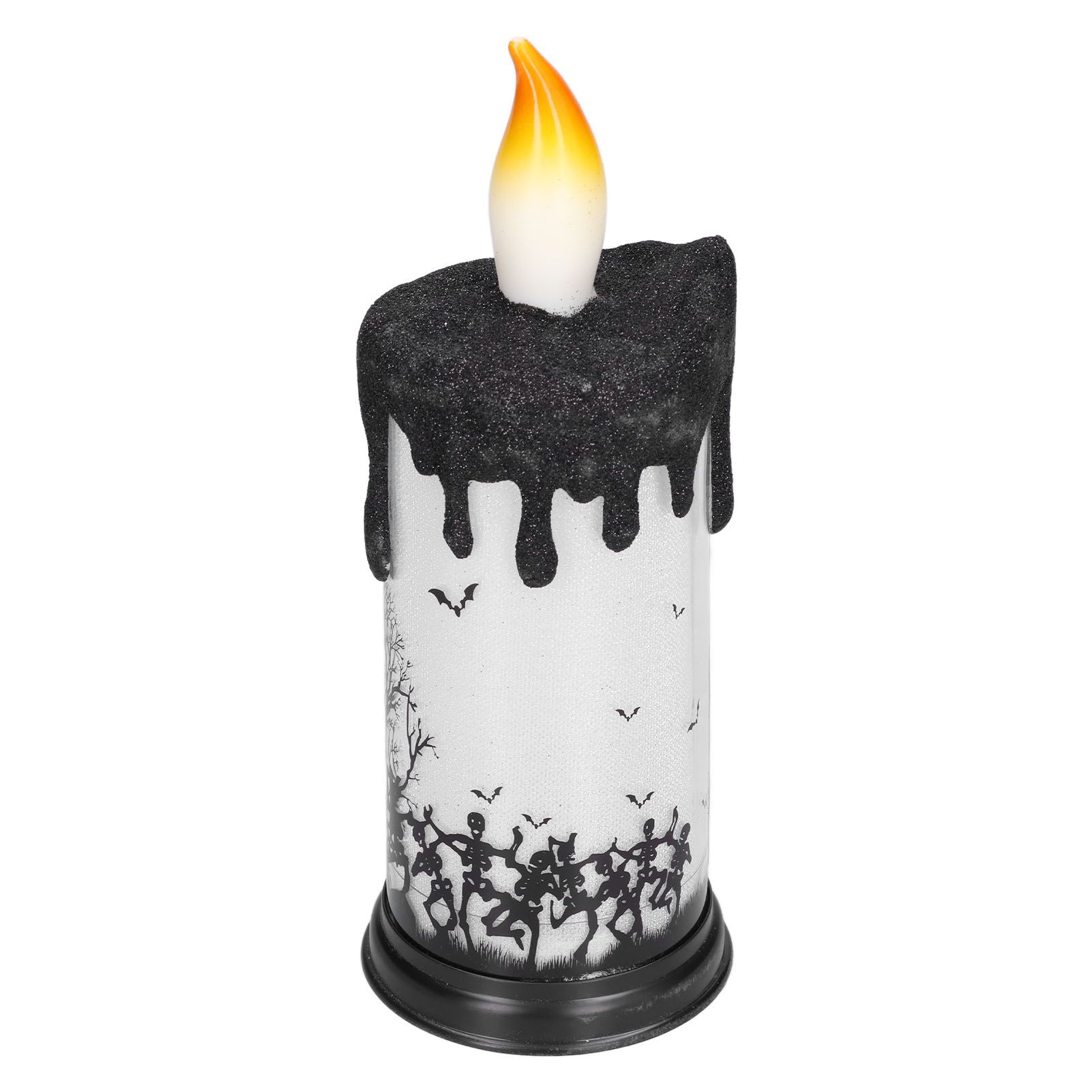 Halloween Snow Globe Candles Light LED Terrorist Decoration Electronic Candle view 2