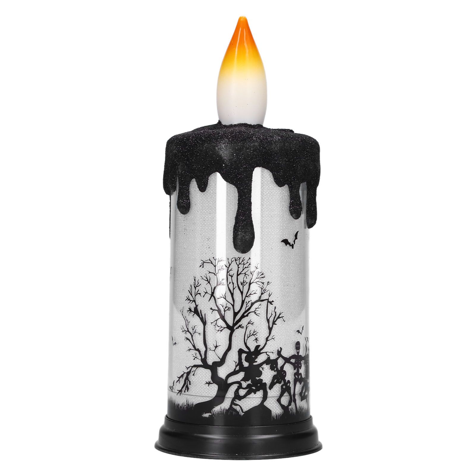 Halloween Snow Globe Candles Light LED Terrorist Decoration Electronic Candle view 4