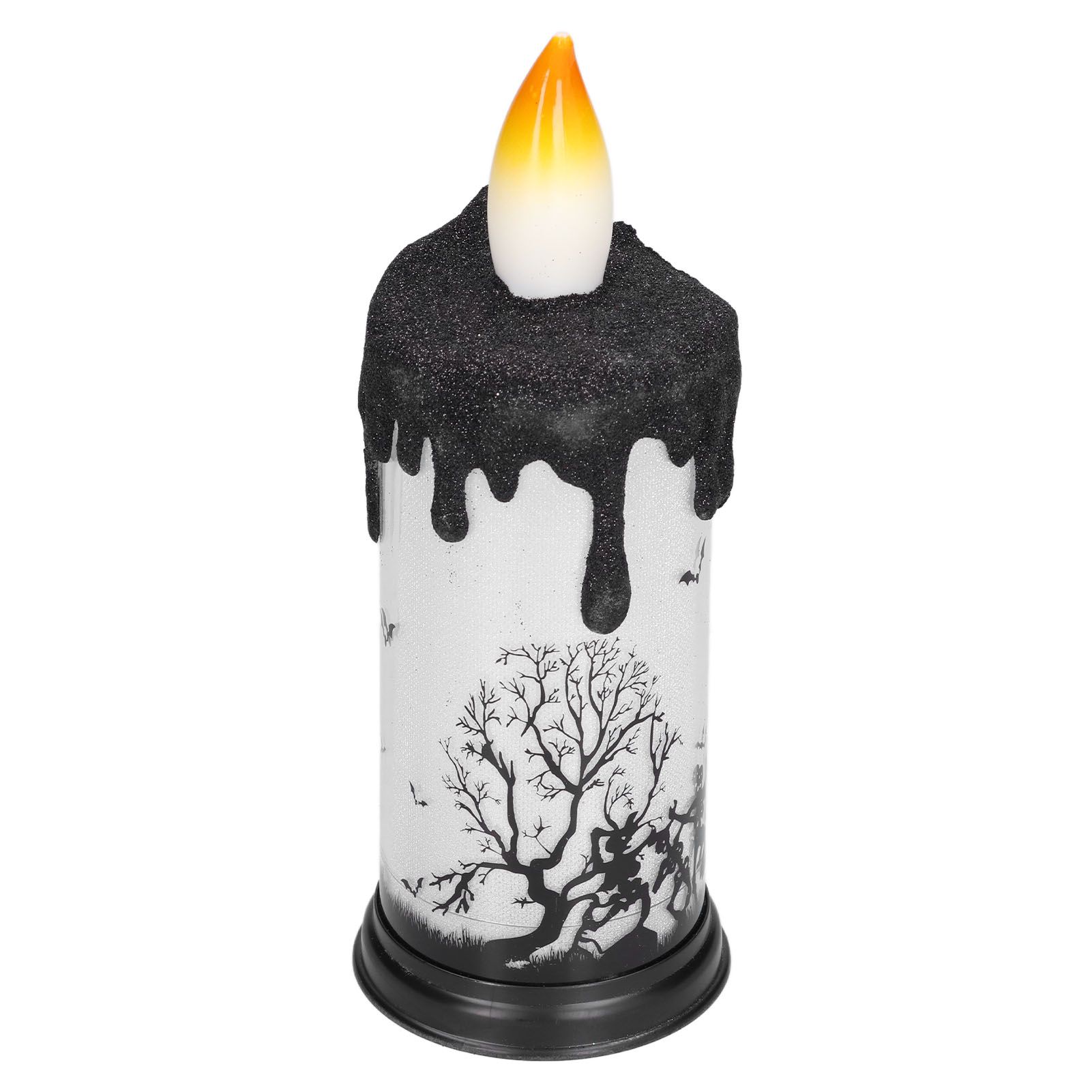 Halloween Snow Globe Candles Light LED Terrorist Decoration Electronic Candle view 5