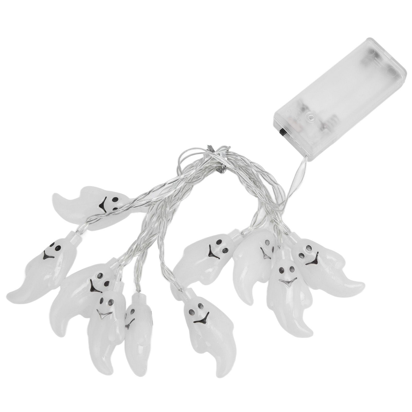 Halloween String Lights 10LED Battery Powered Decorative Ghost String Lamps view 6