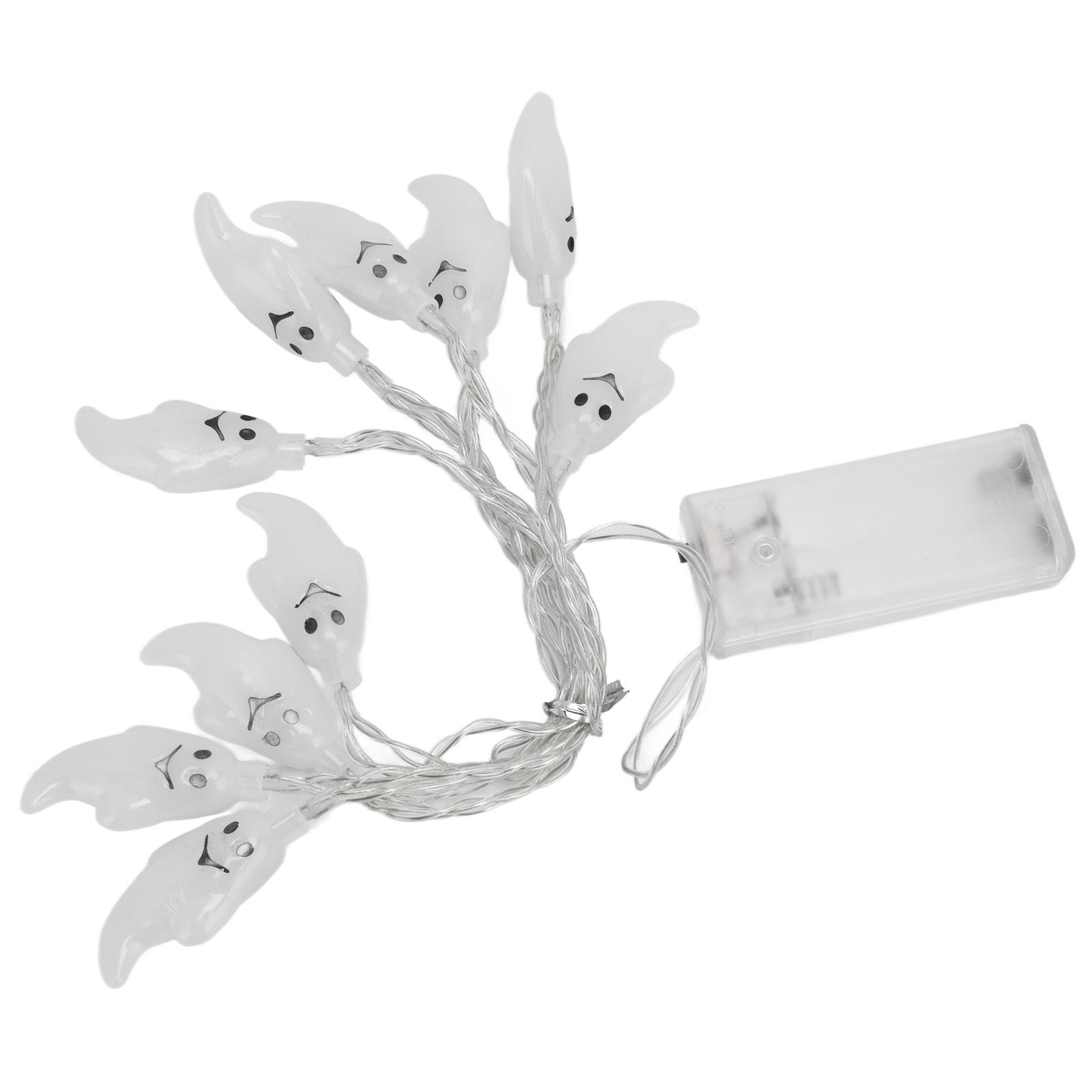 Halloween String Lights 10LED Battery Powered Decorative Ghost String Lamps view 8