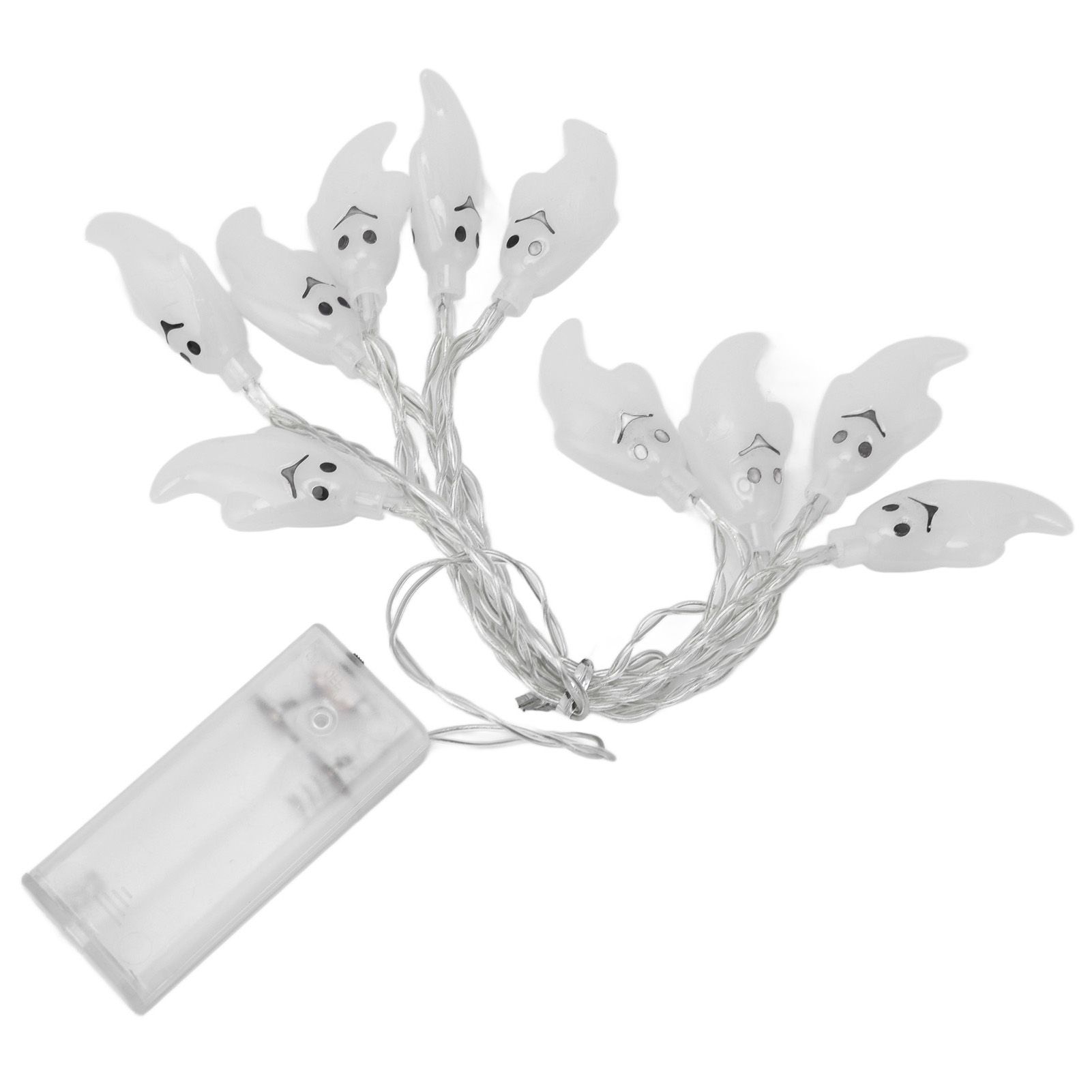 Halloween String Lights 10LED Battery Powered Decorative Ghost String Lamps view 9