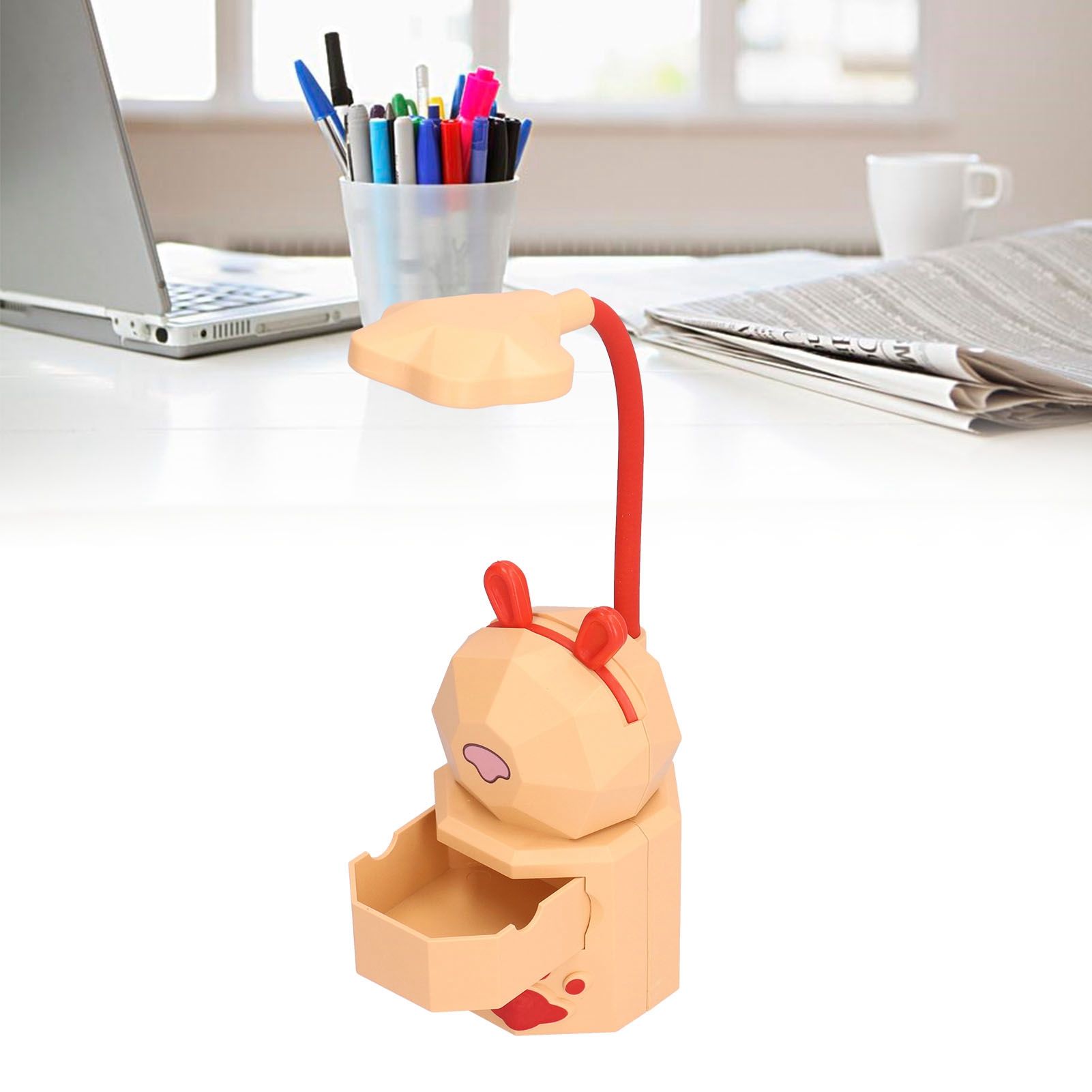 LED Desk Lamp Cartoon Desk Light USB Charging Warm White Light Easy to Operate view 11